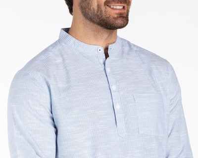 Foto 4 | Camisa Casual de Algodón Refill Regular Fit a Rayas para Hombre