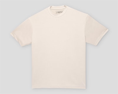 Foto 1 | Playera de Cuello Redondo Beige Refill para Hombre