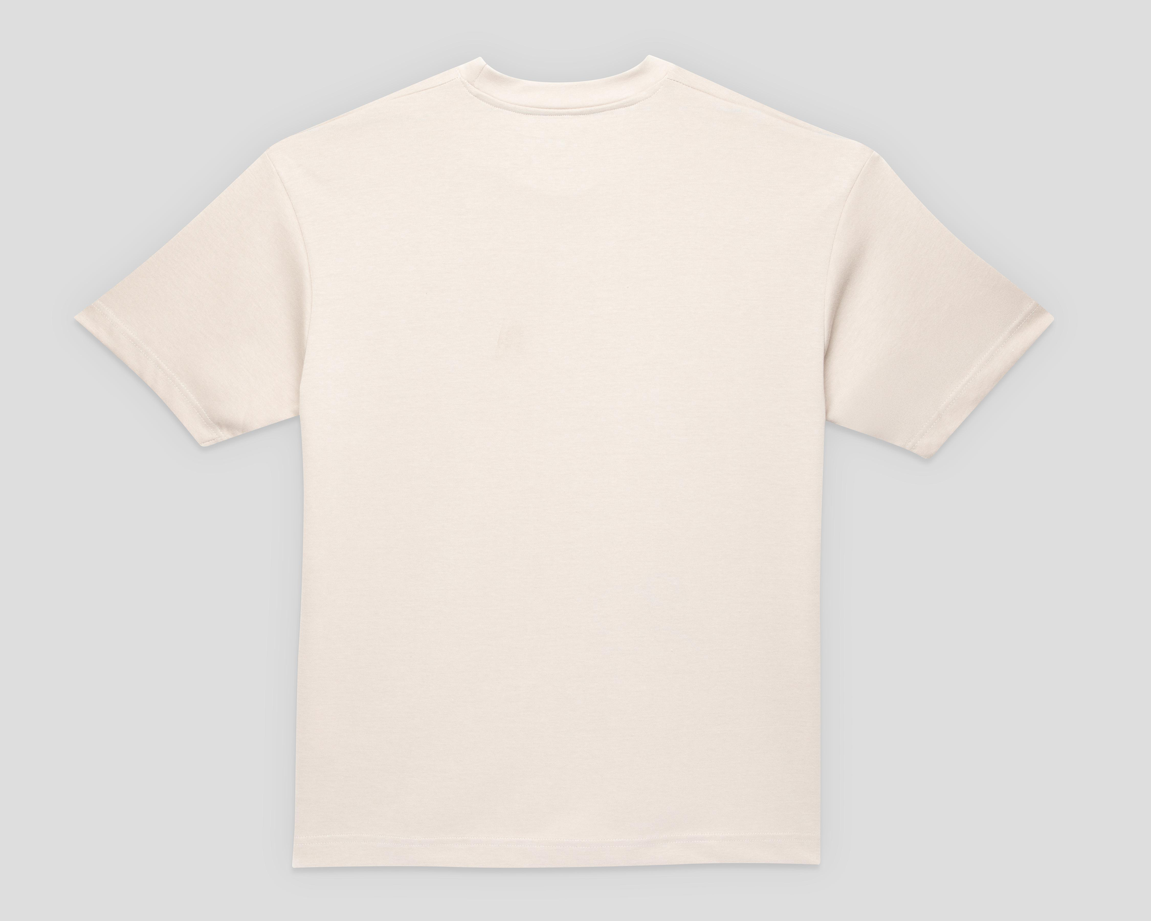 Foto 2 | Playera de Cuello Redondo Beige Refill para Hombre