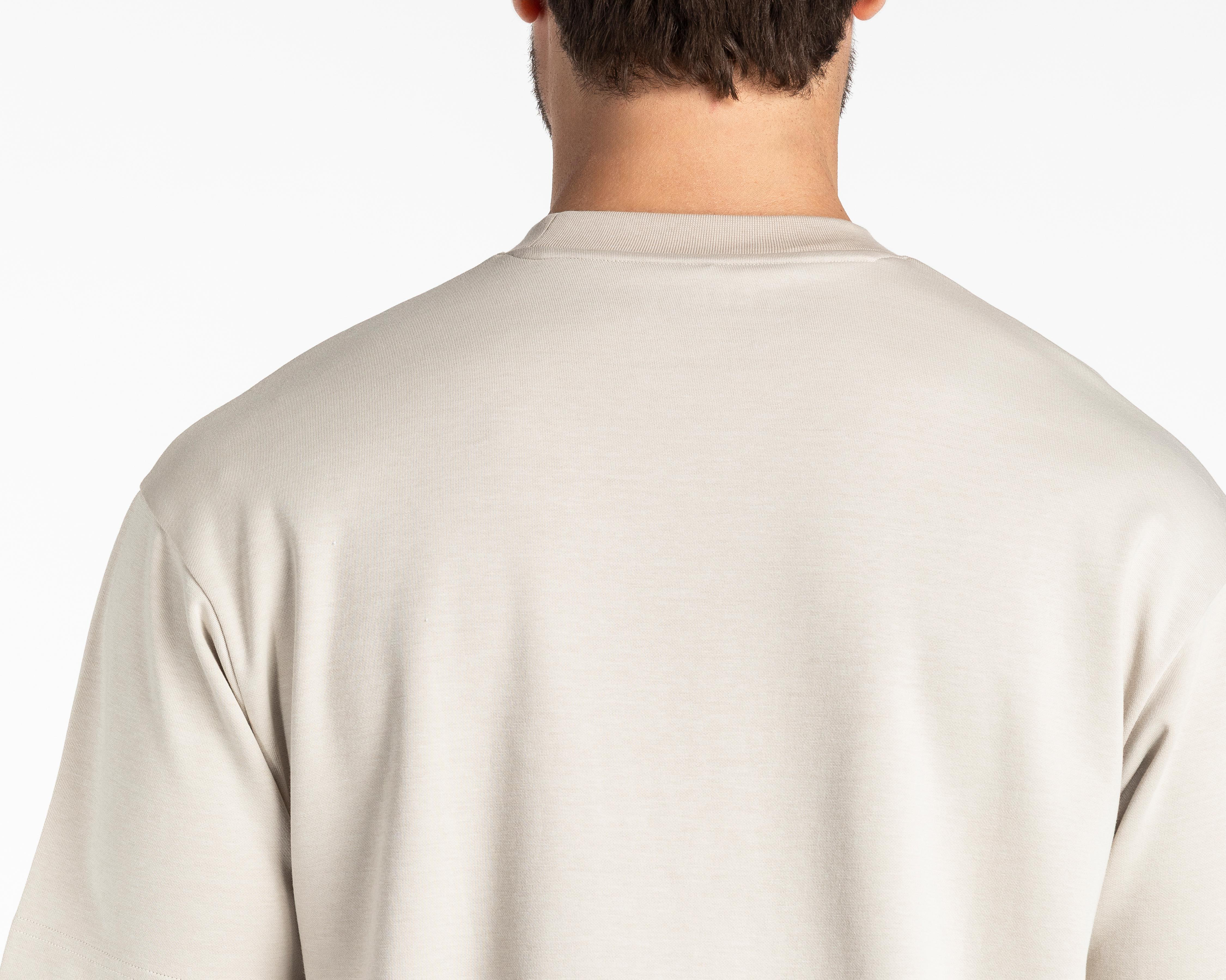Foto 5 | Playera de Cuello Redondo Beige Refill para Hombre