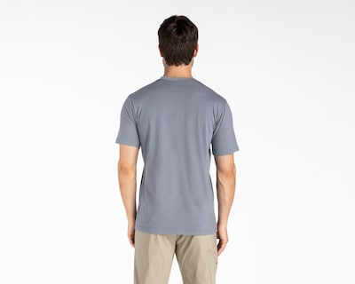 Foto 3 | Playera de Cuello Redondo Azul Refill para Hombre