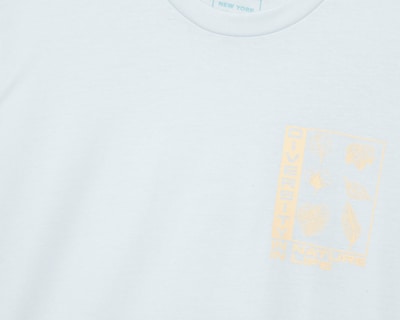 Foto 3 | Playera de Cuello Redondo Azul Refill para Hombre
