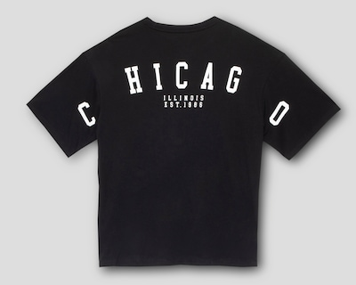 Foto 2 | Playera de Cuello Redondo Negra Strona para Hombre