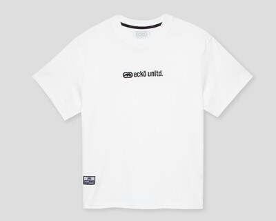 Foto 1 | Playera de Cuello Redondo Blanca Ecko Unltd. para Hombre