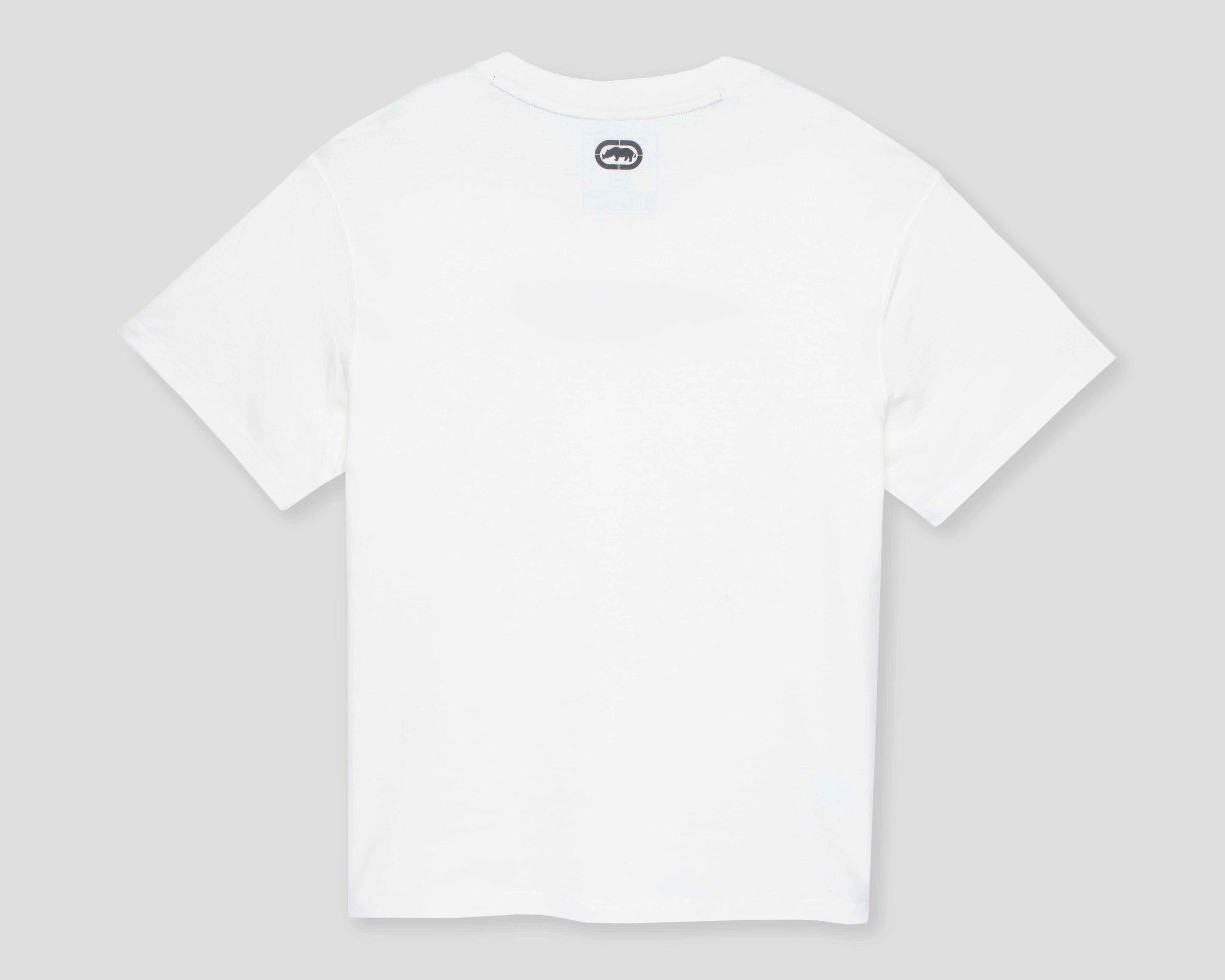 Foto 4 pulgar | Playera de Cuello Redondo Blanca Ecko Unltd. para Hombre