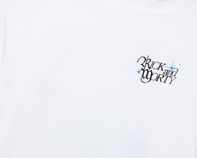 Foto 3 | Playera de Cuello Redondo Blanca Rick & Morty para Hombre