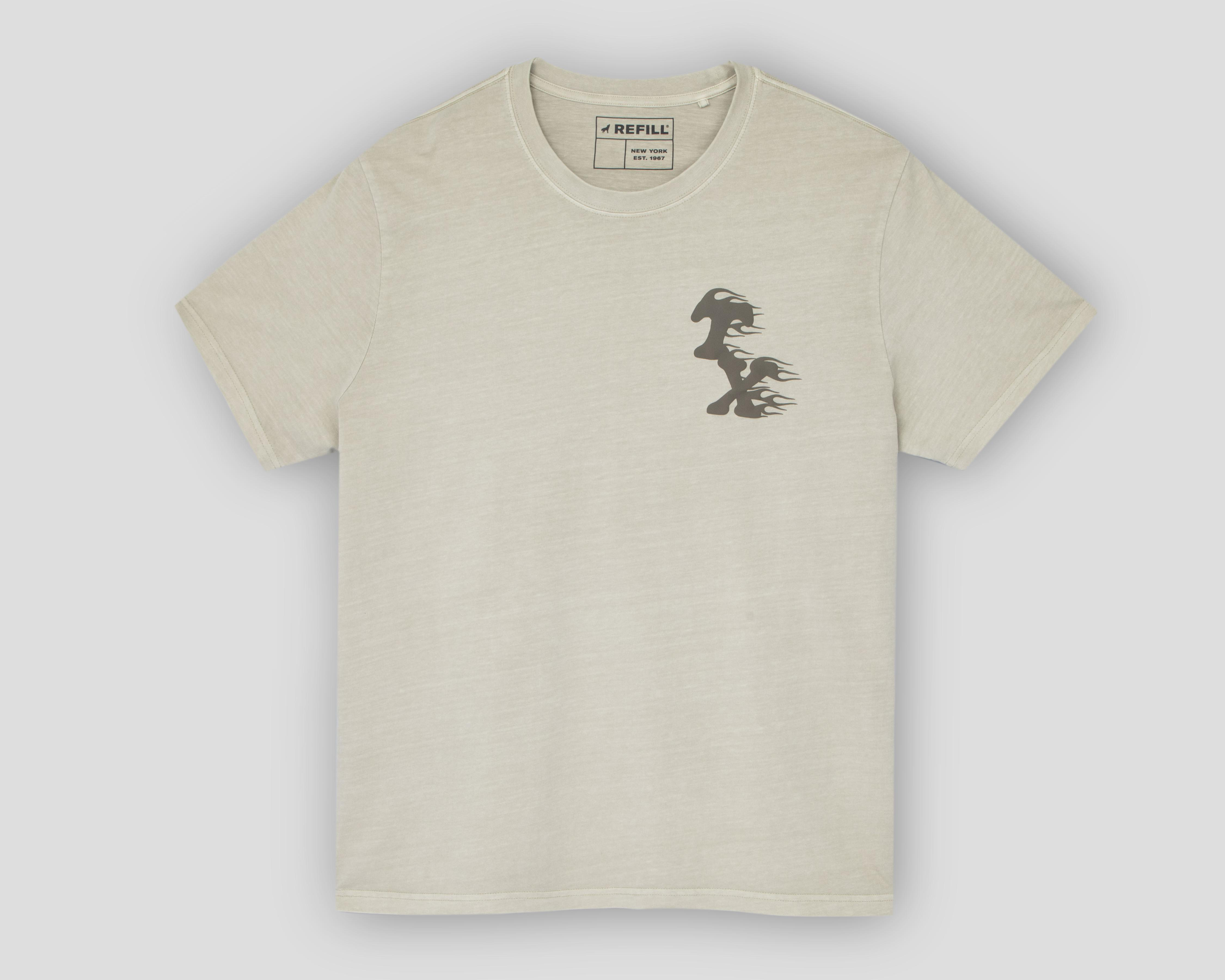 Foto 2 pulgar | Playera Refill Cuello Redondo para Hombre