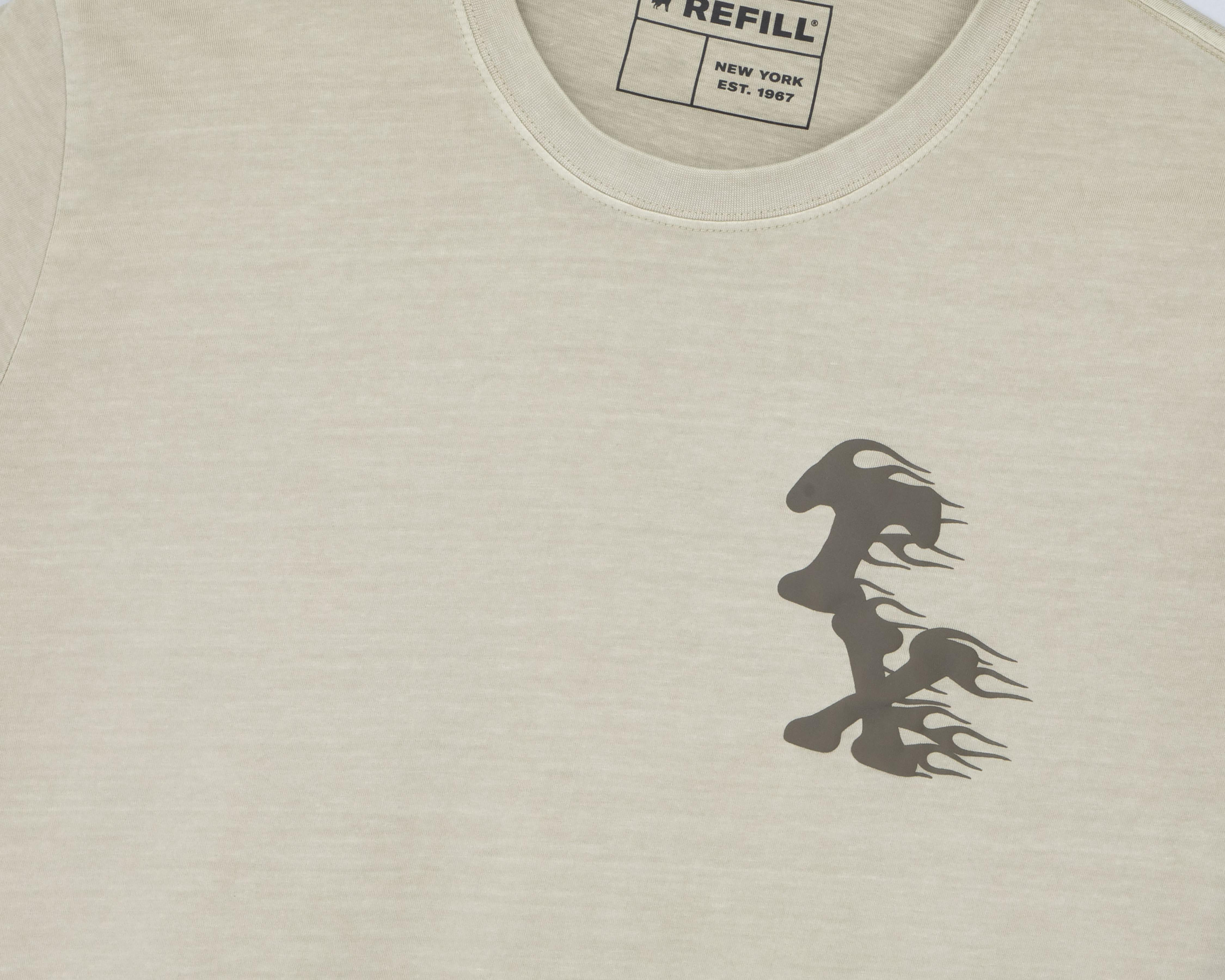 Foto 4 pulgar | Playera Refill Cuello Redondo para Hombre