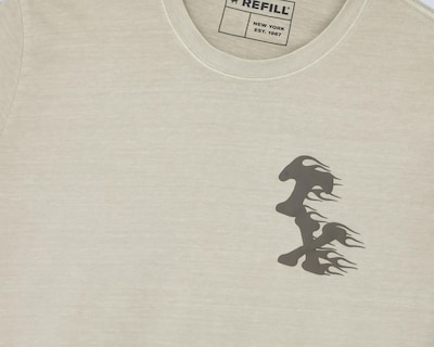 Foto 3 | Playera Refill Cuello Redondo para Hombre