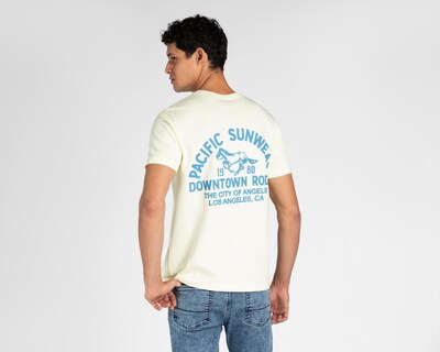 Foto 3 | Playera Refill Blanca para Hombre
