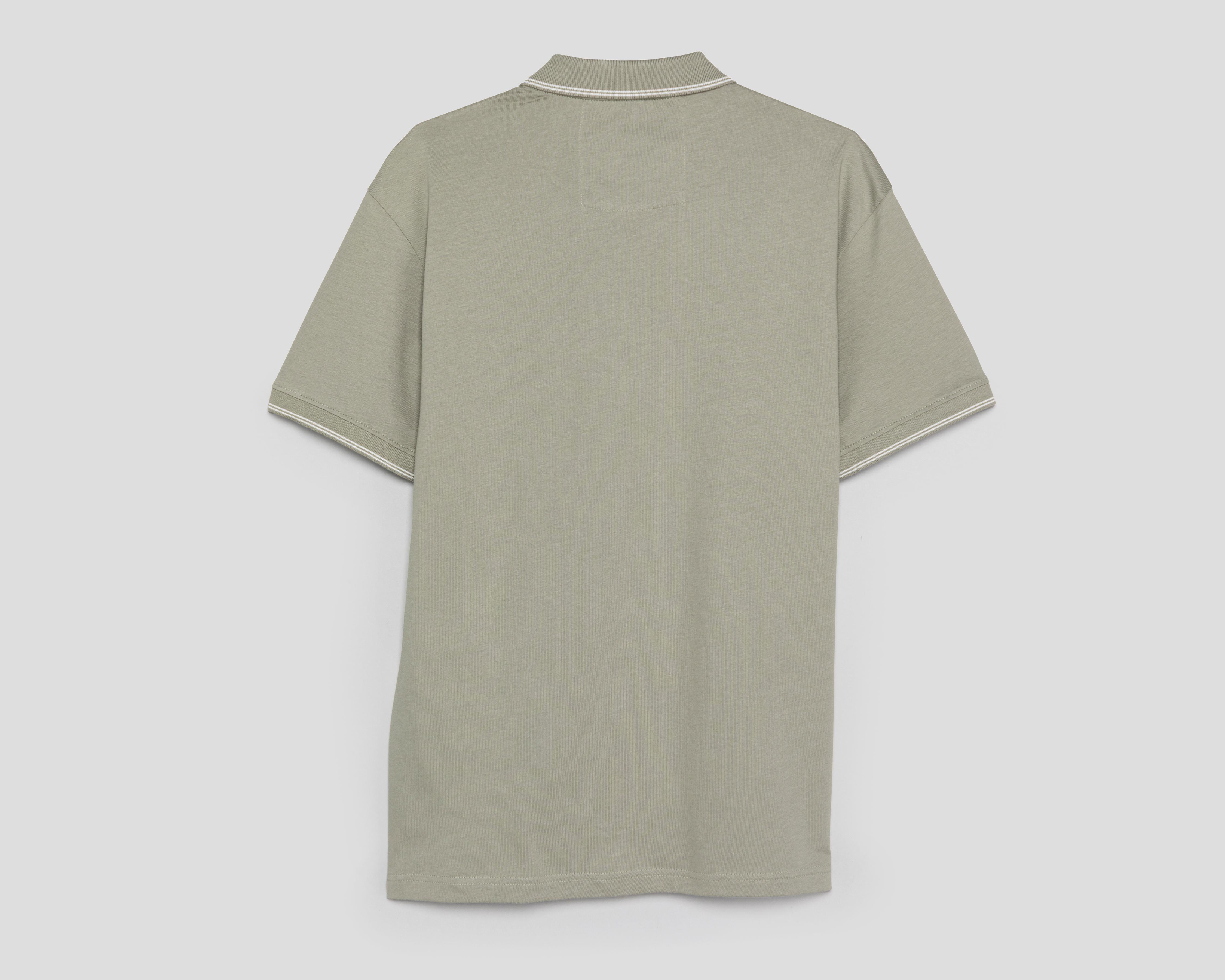 Foto 3 pulgar | Playera Polo Porto Sur Verde para Hombre