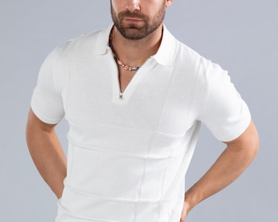 Foto 4 | Playera Polo Strona Blanca para Hombre
