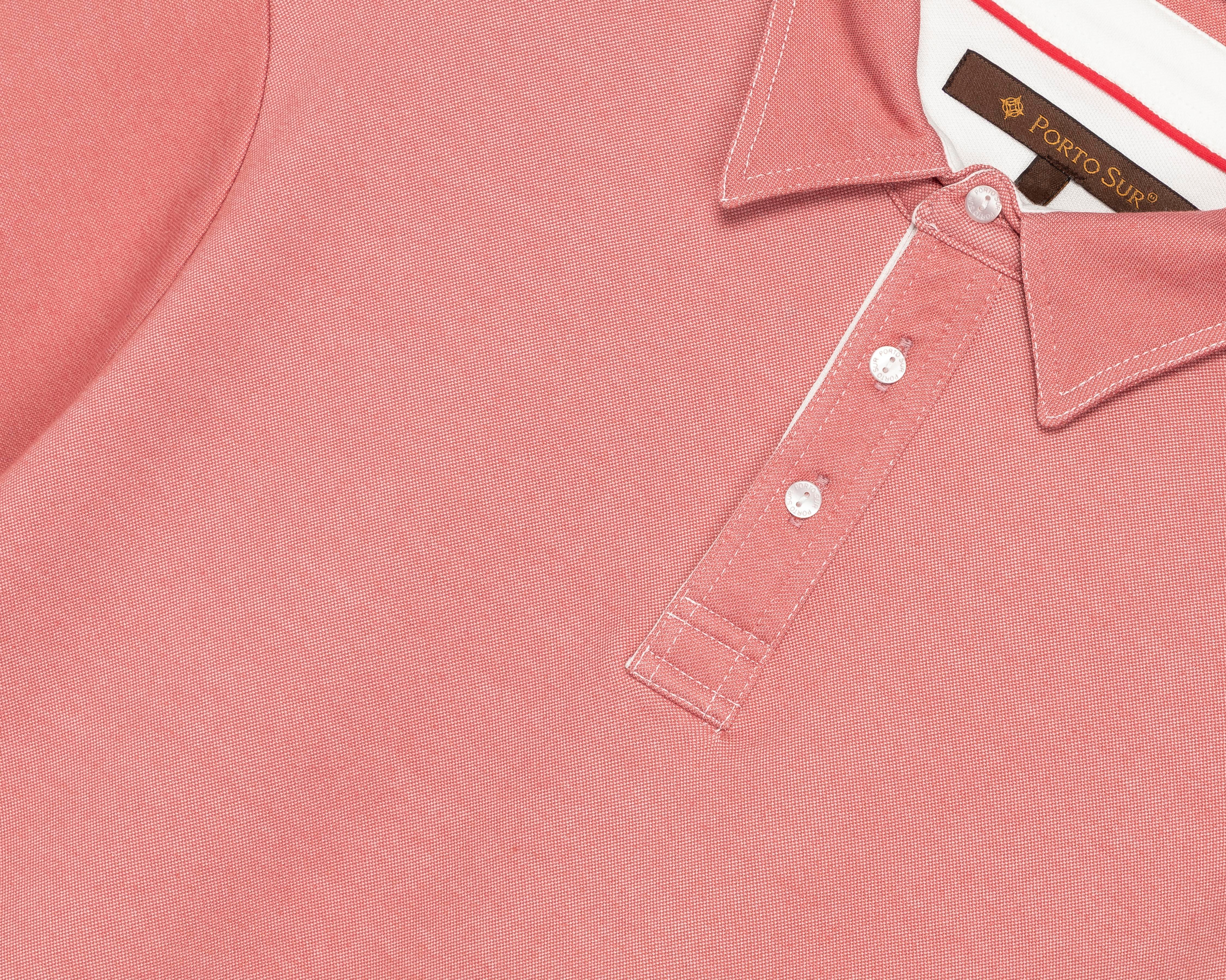Foto 3 | Playera Polo Porto Sur Rosa para Hombre