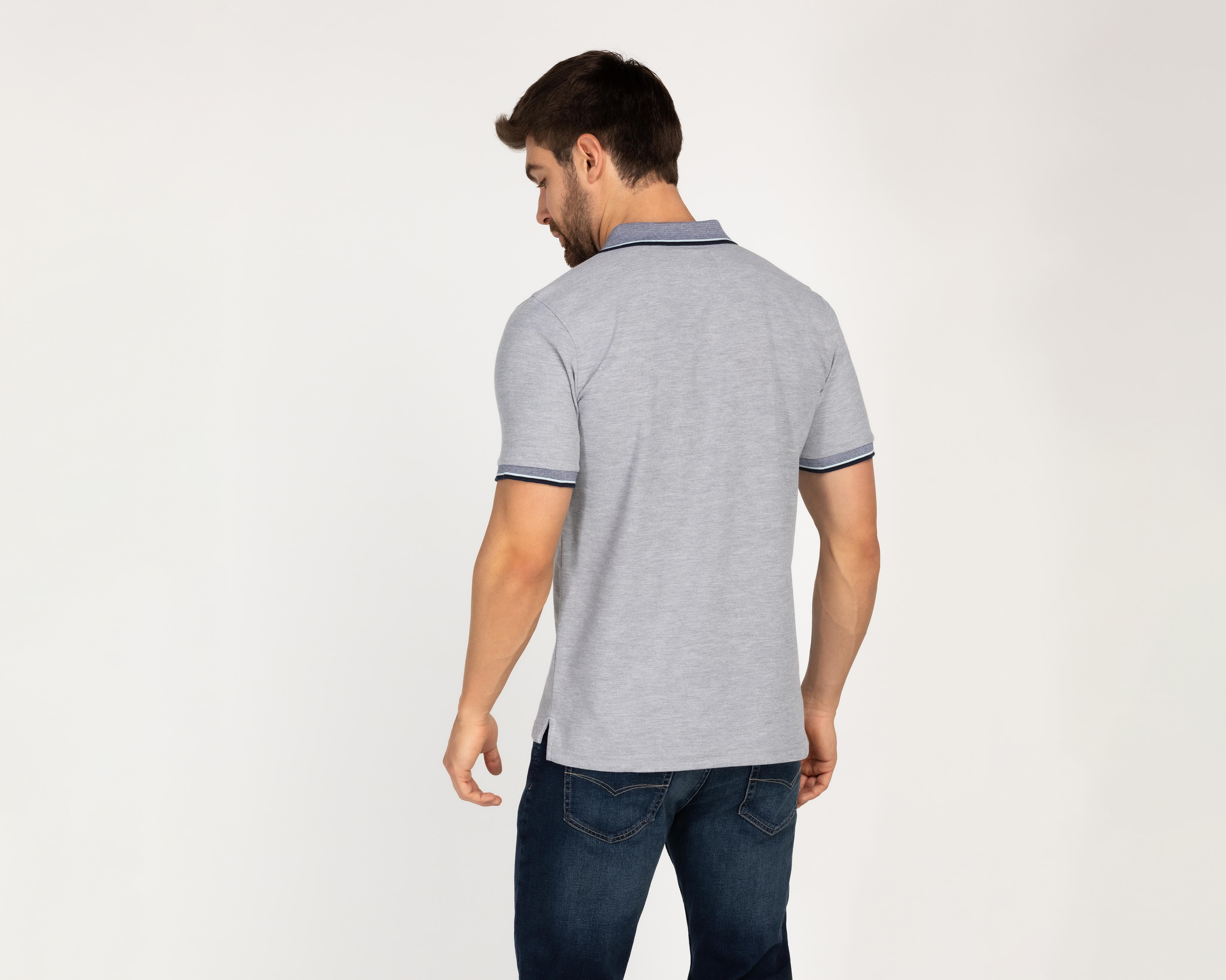 Foto 2 | Playera Polo K-Swiss Manga Corta para Hombree