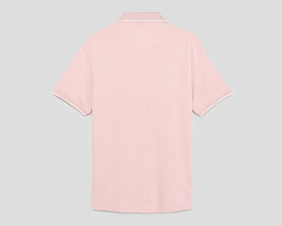 Foto 2 | Playera Polo Porto Sur Manga Corta Rosa para Hombre