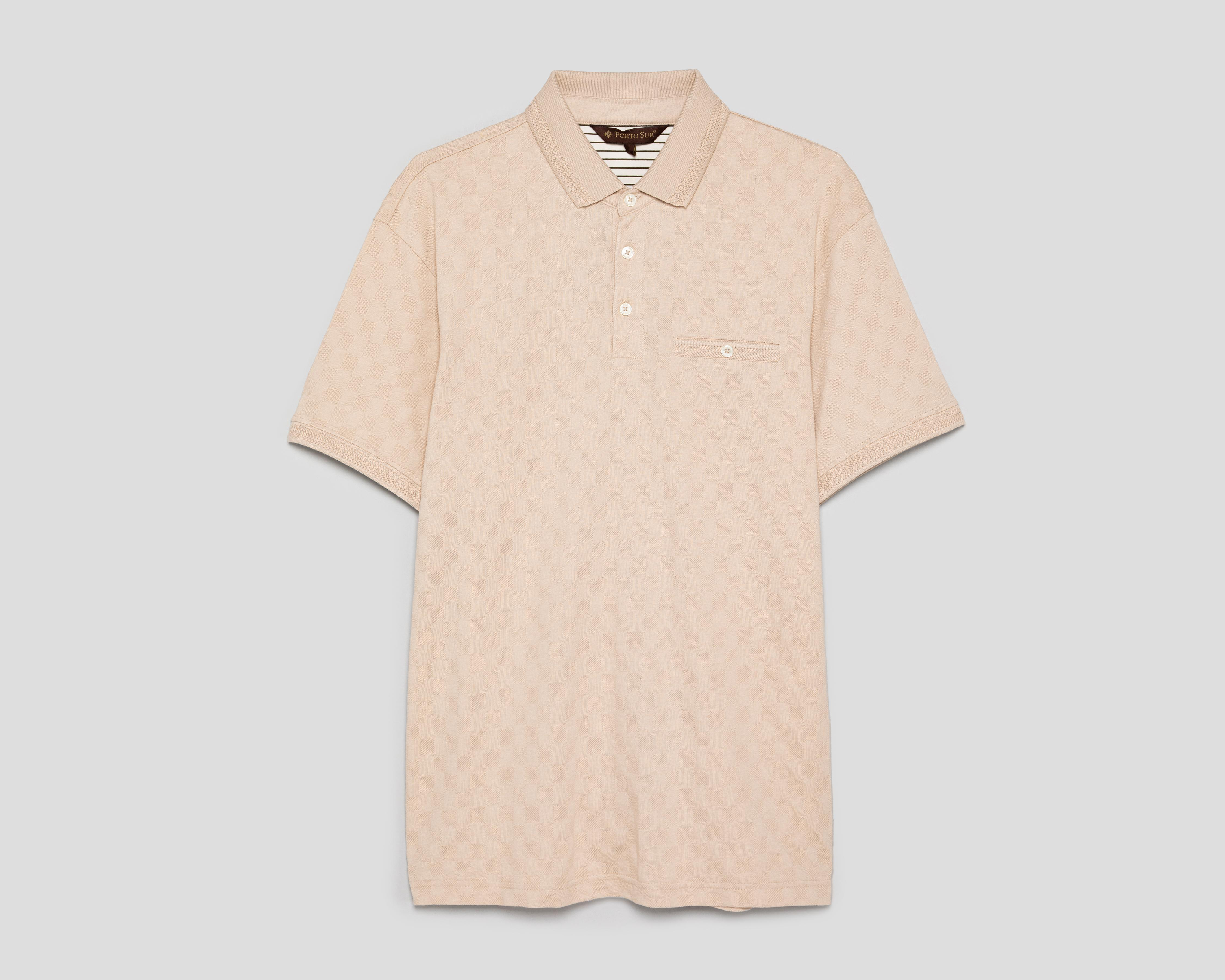 Playera Polo Porto Sur Beige para Hombre $419