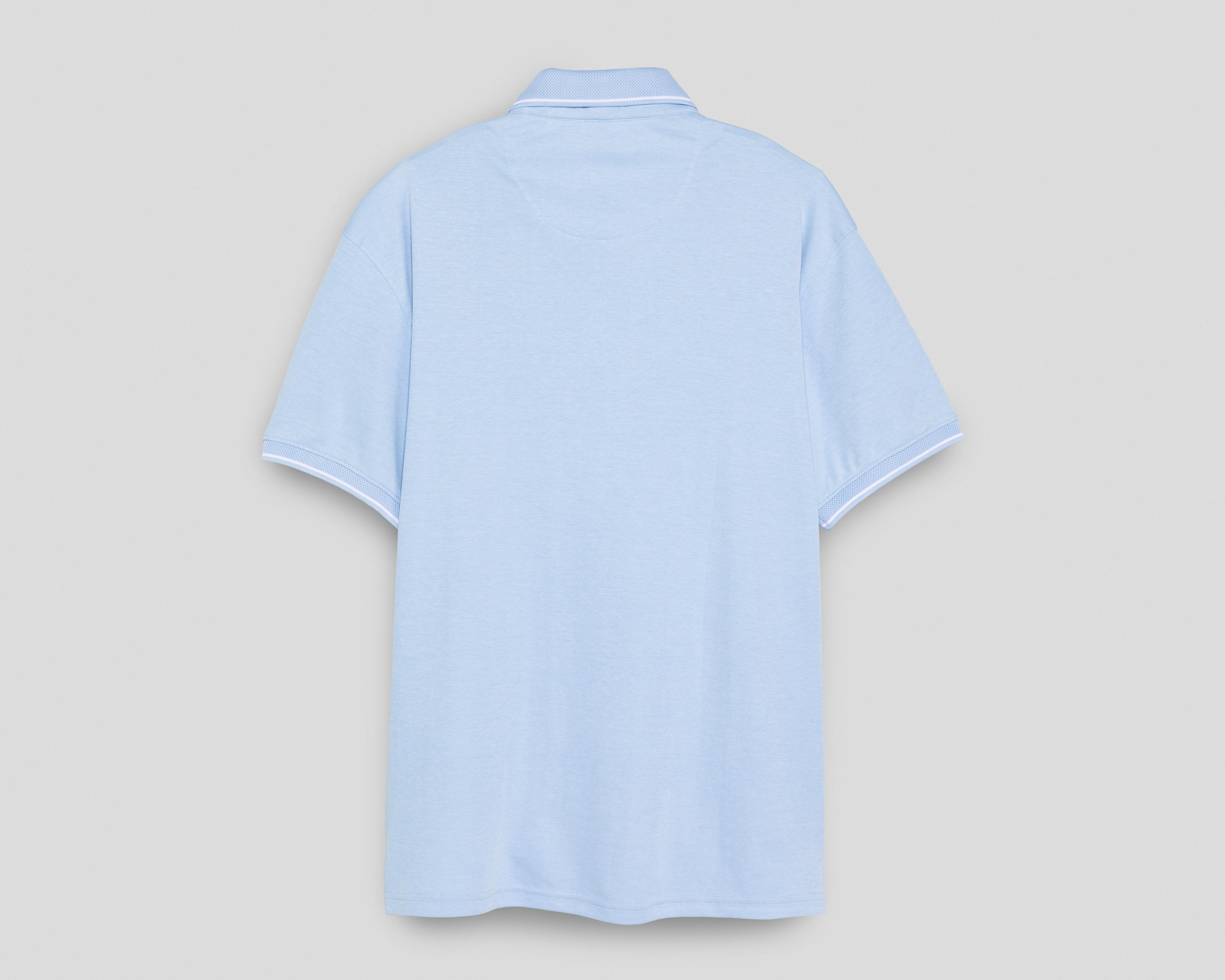 Foto 3 pulgar | Playera Polo Porto Sur Azul para Hombre