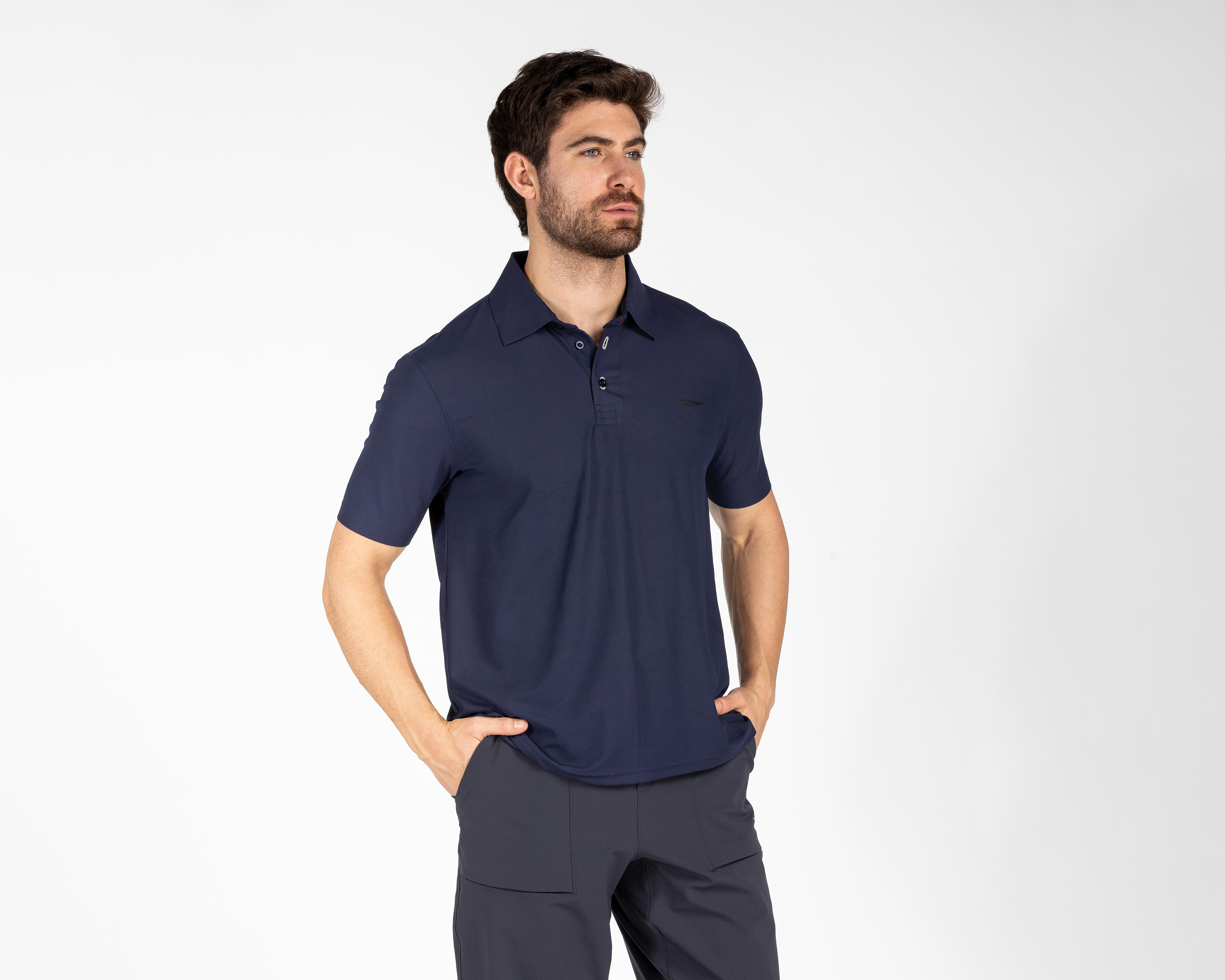 Foto 2 pulgar | Playera Polo Deportiva Sportline Smart Dry para Hombre
