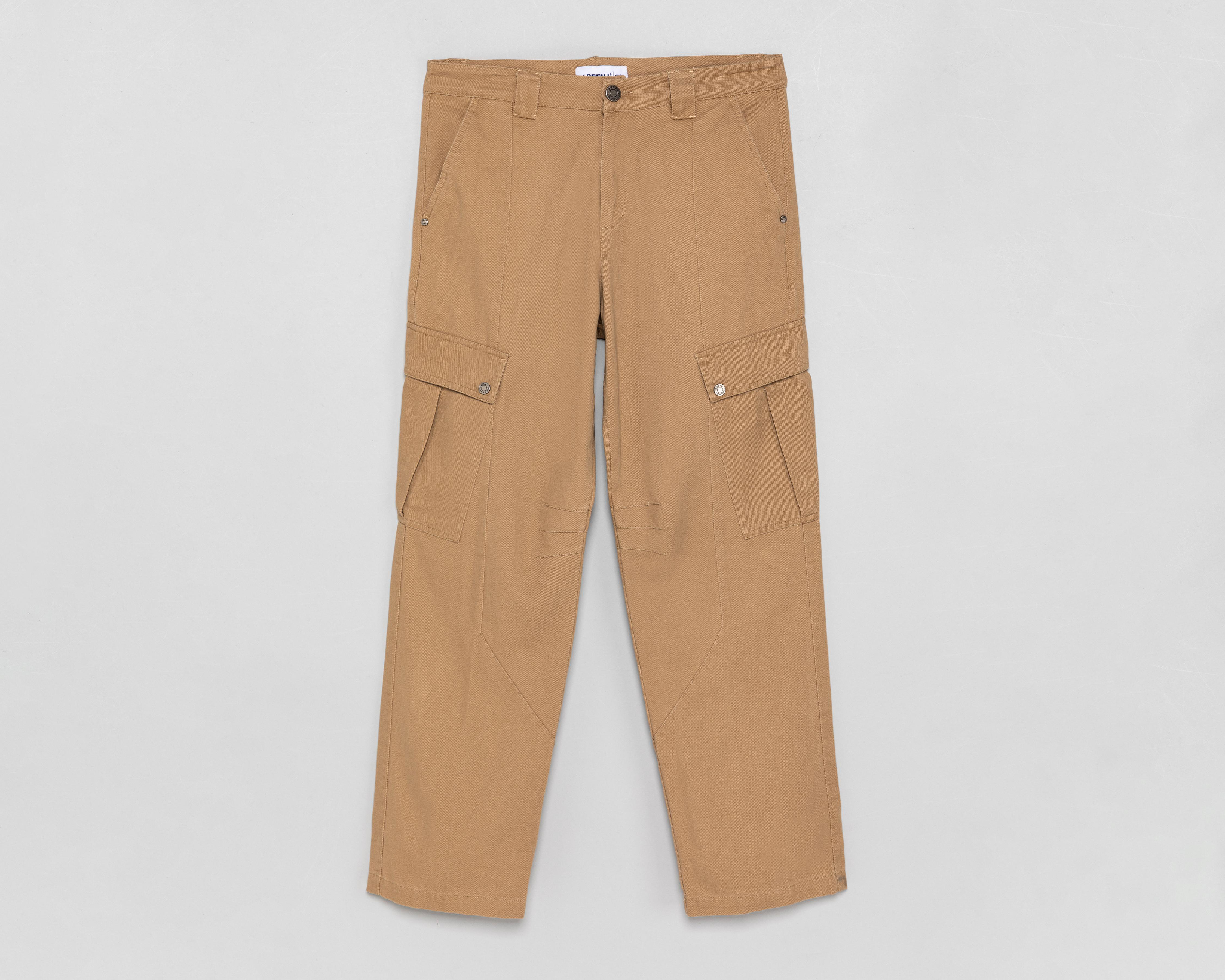 Foto 1 | Pantalón Cargo Refill Caqui para Hombre