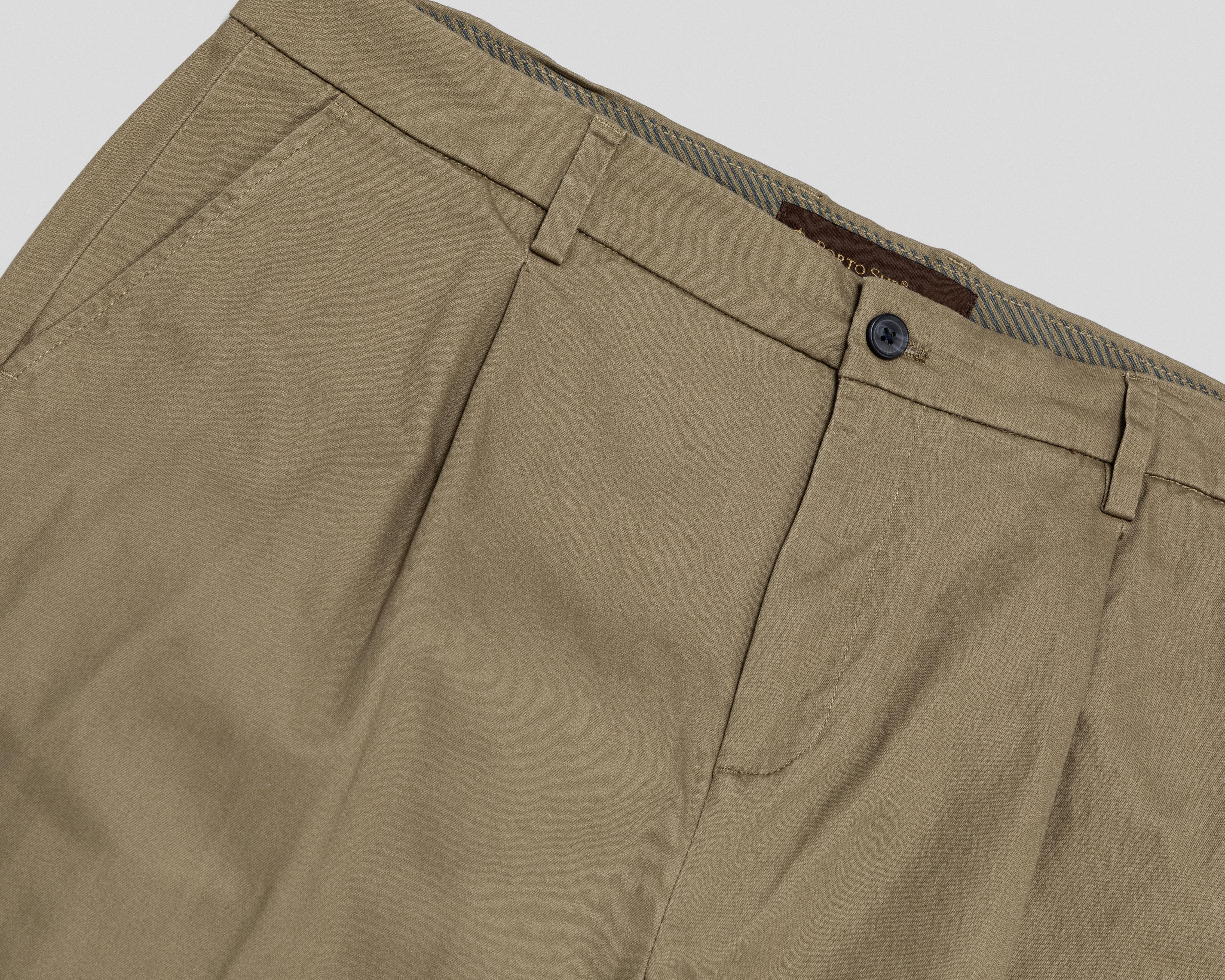 Foto 4 pulgar | Pantalón Chino Porto Sur Verde Olivo para Hombre