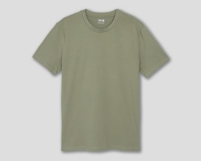 Foto 1 | Playera Lucky Star Verde Cuello Redondo para Hombre
