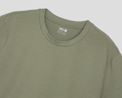 Foto 3 | Playera Lucky Star Verde Cuello Redondo para Hombre
