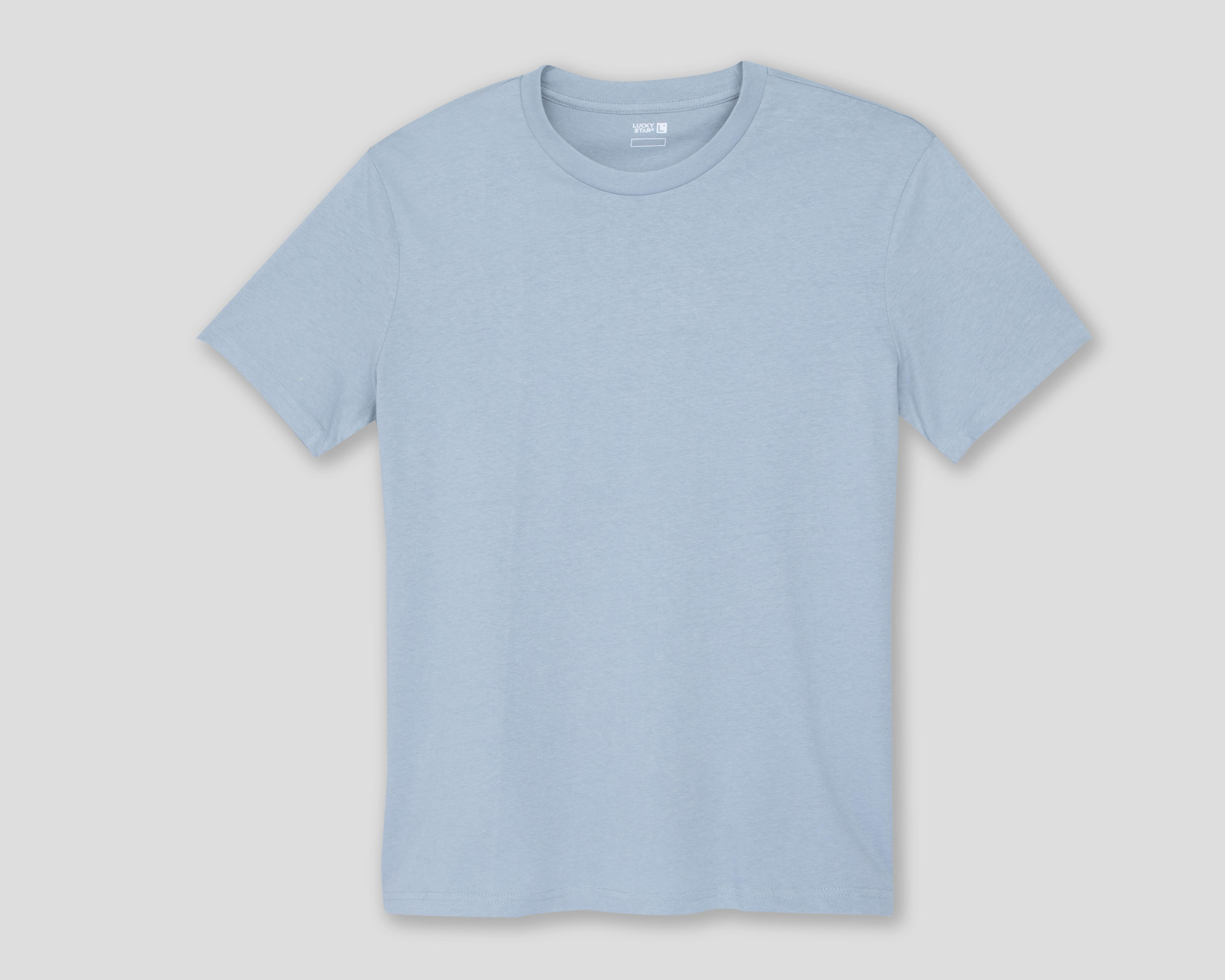 Foto 2 pulgar | Playera Lucky Star Azul Cuello Redondo para Hombre