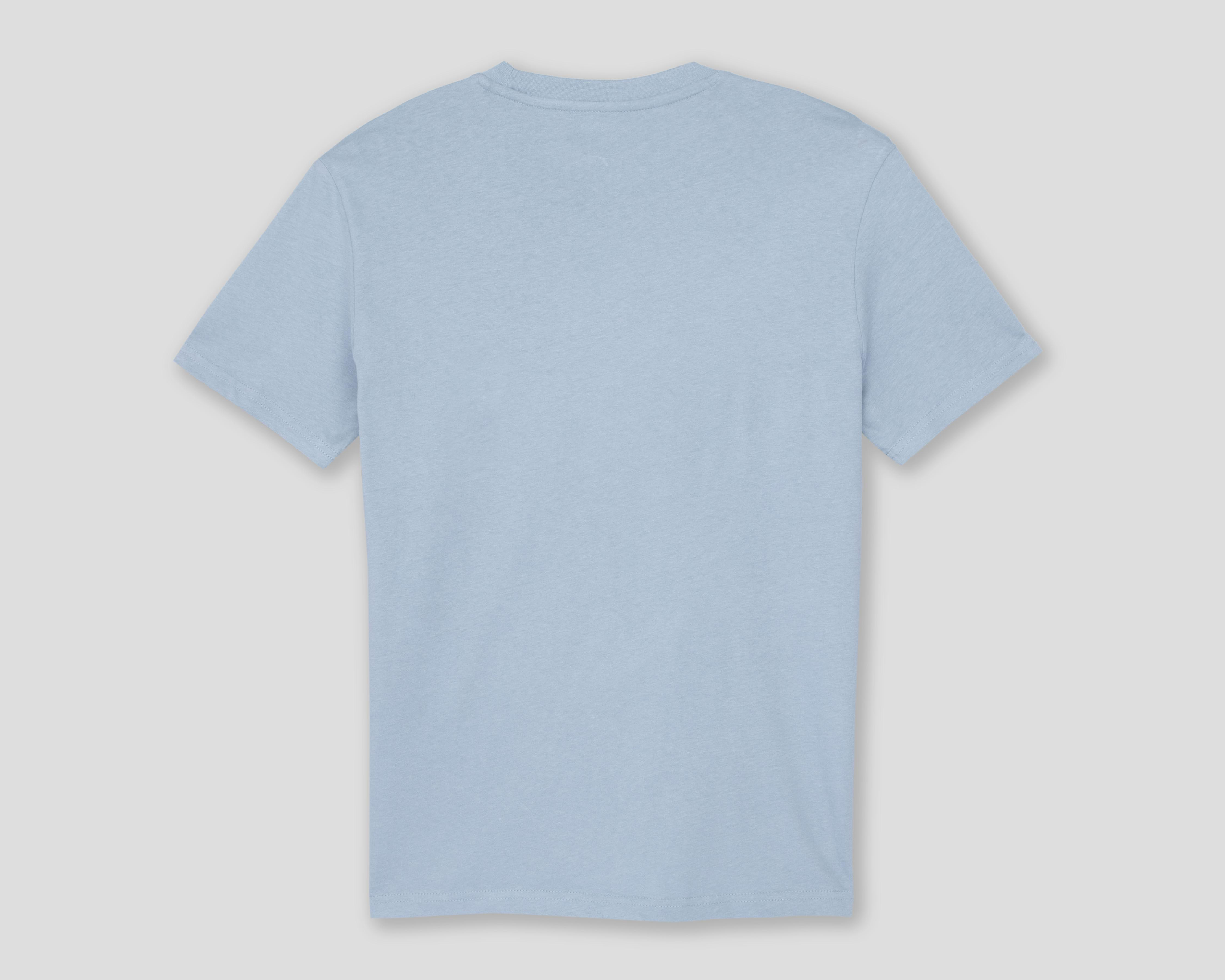 Foto 3 pulgar | Playera Lucky Star Azul Cuello Redondo para Hombre