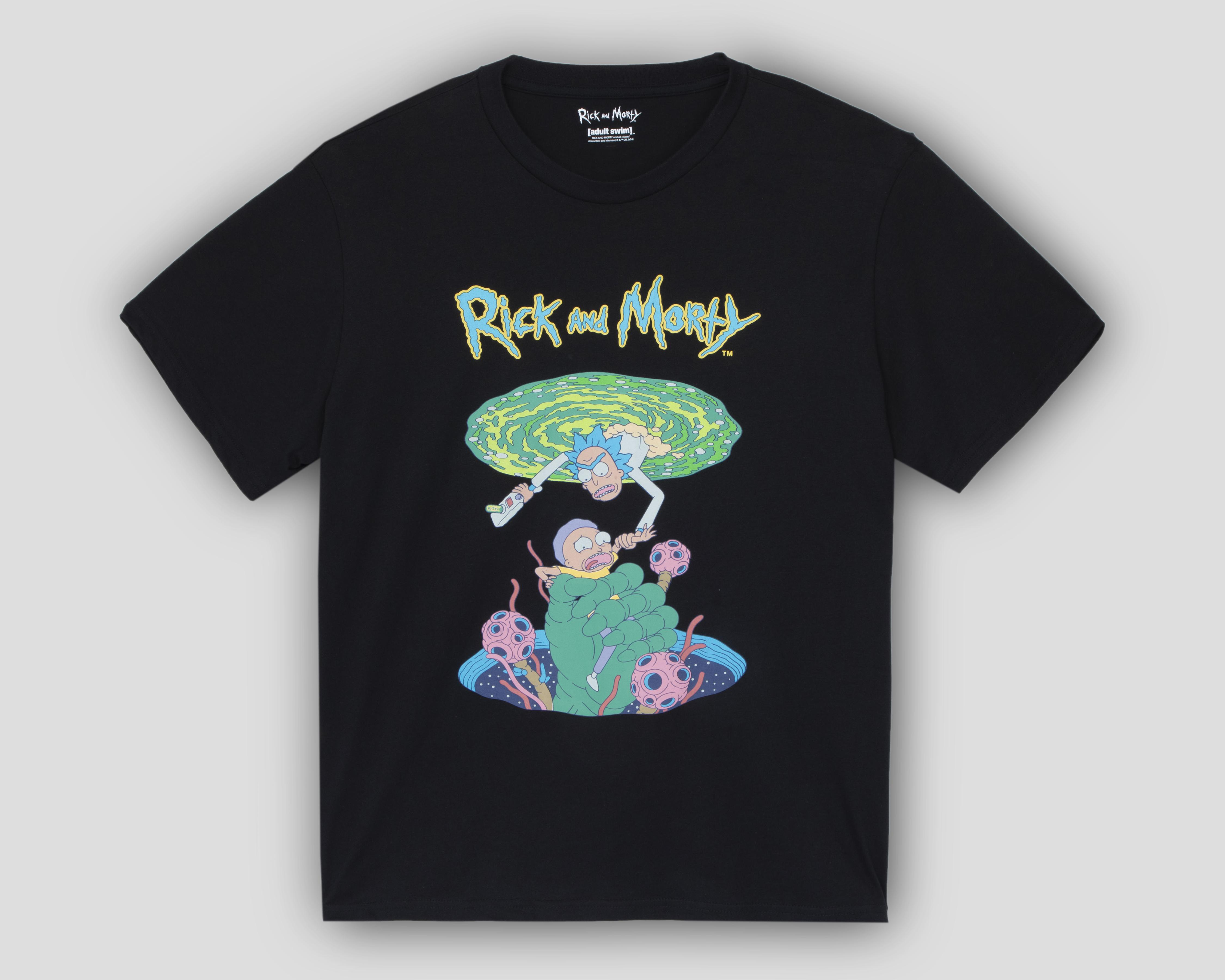 Playera Rick & Morty Cuello Redondo para Hombre