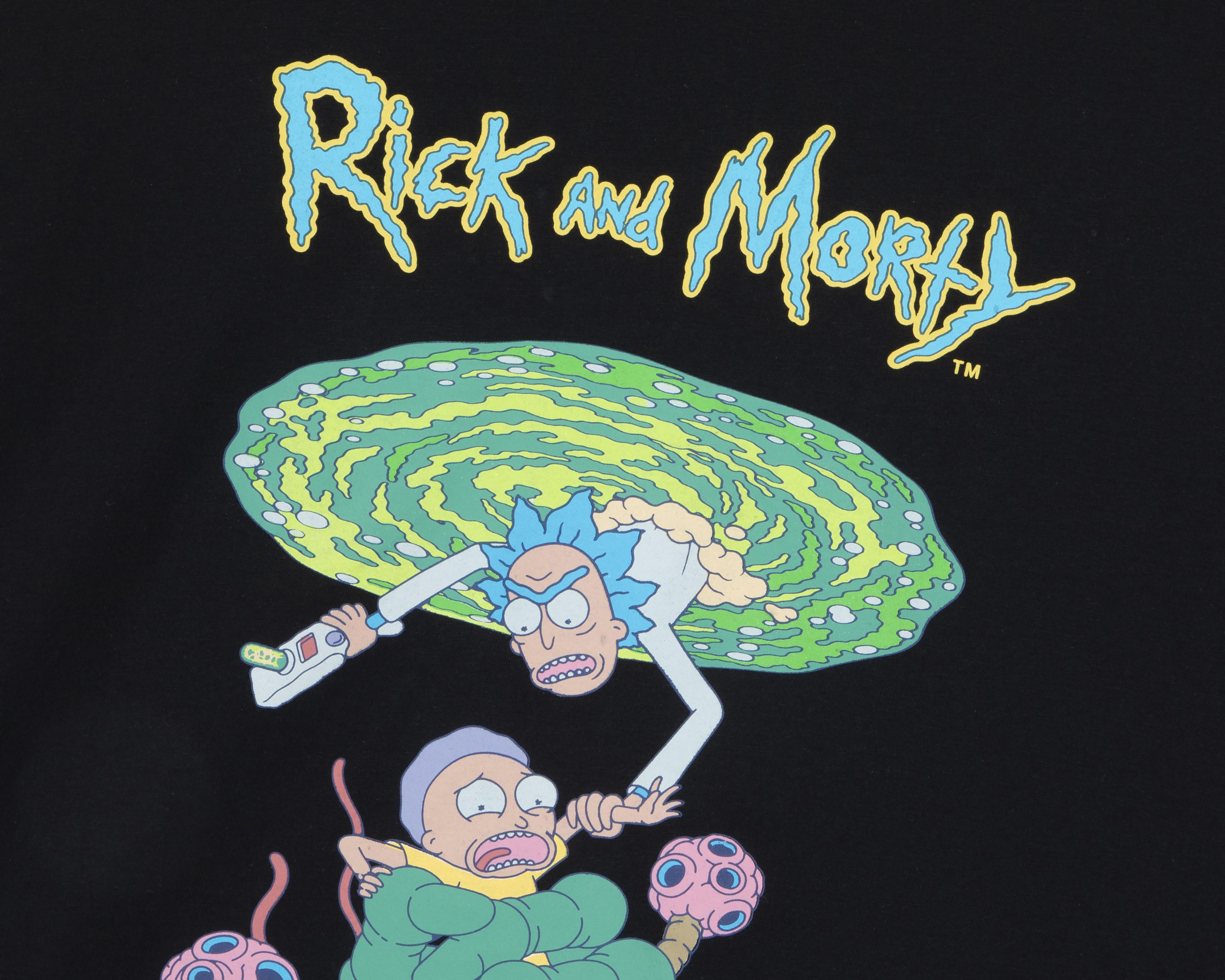 Foto 4 pulgar | Playera Rick & Morty Cuello Redondo para Hombre