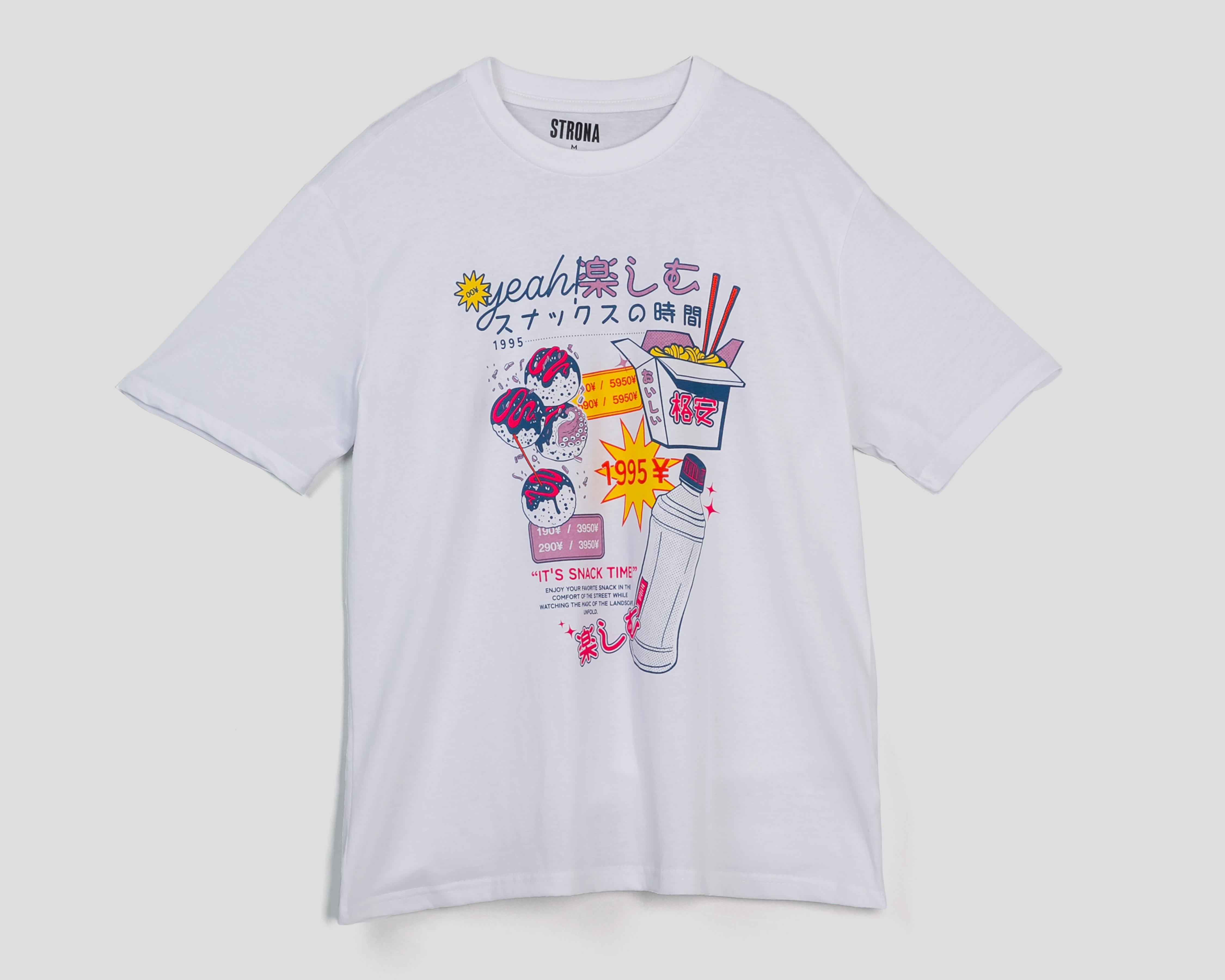 Foto 1 | Playera Strona Cuello redondo