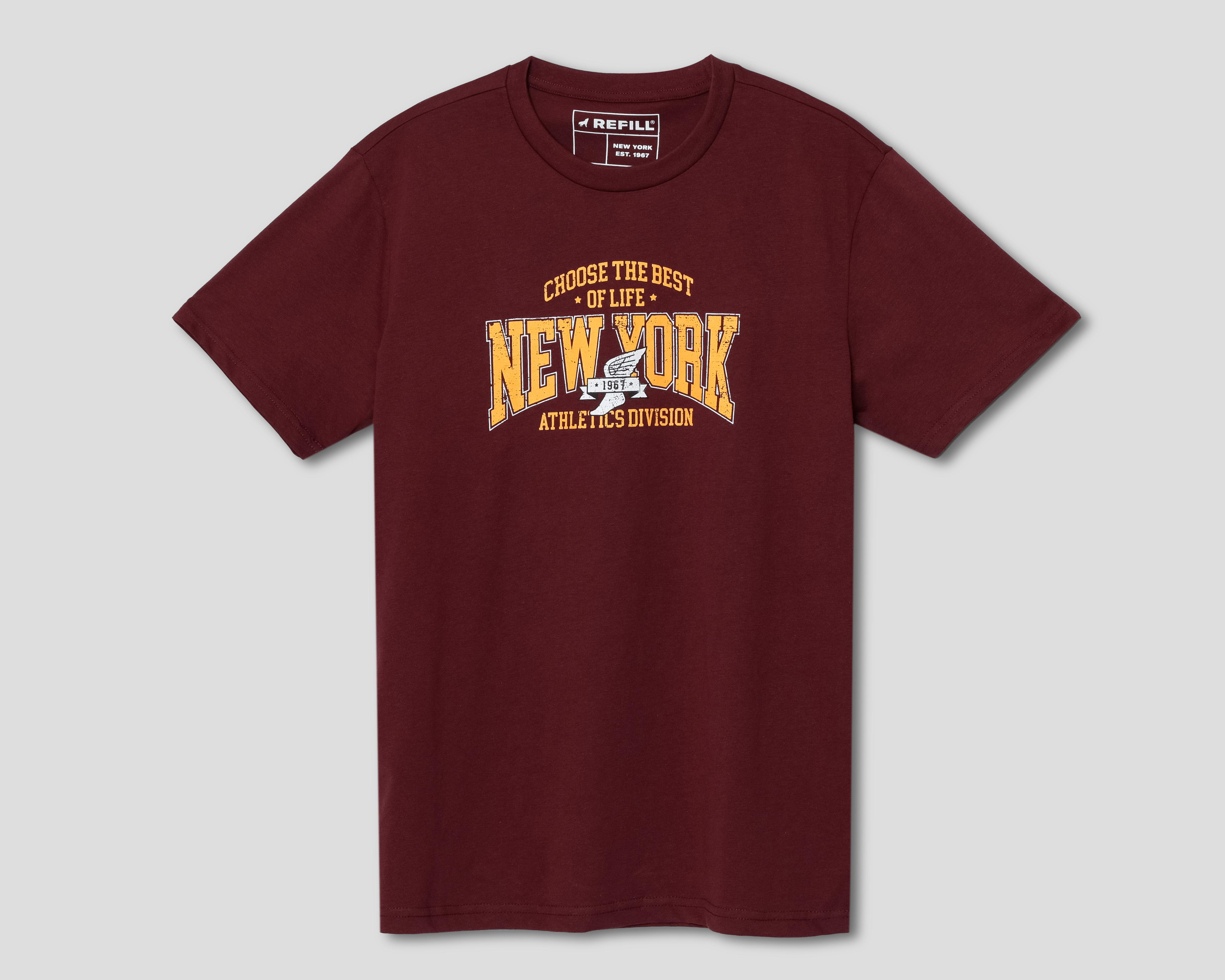 Playera Refill Cuello Redondo para Hombre $129