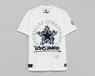 Foto 1 | Playera Eckó Unldt. Dallas Cowboys Cuello Redondo