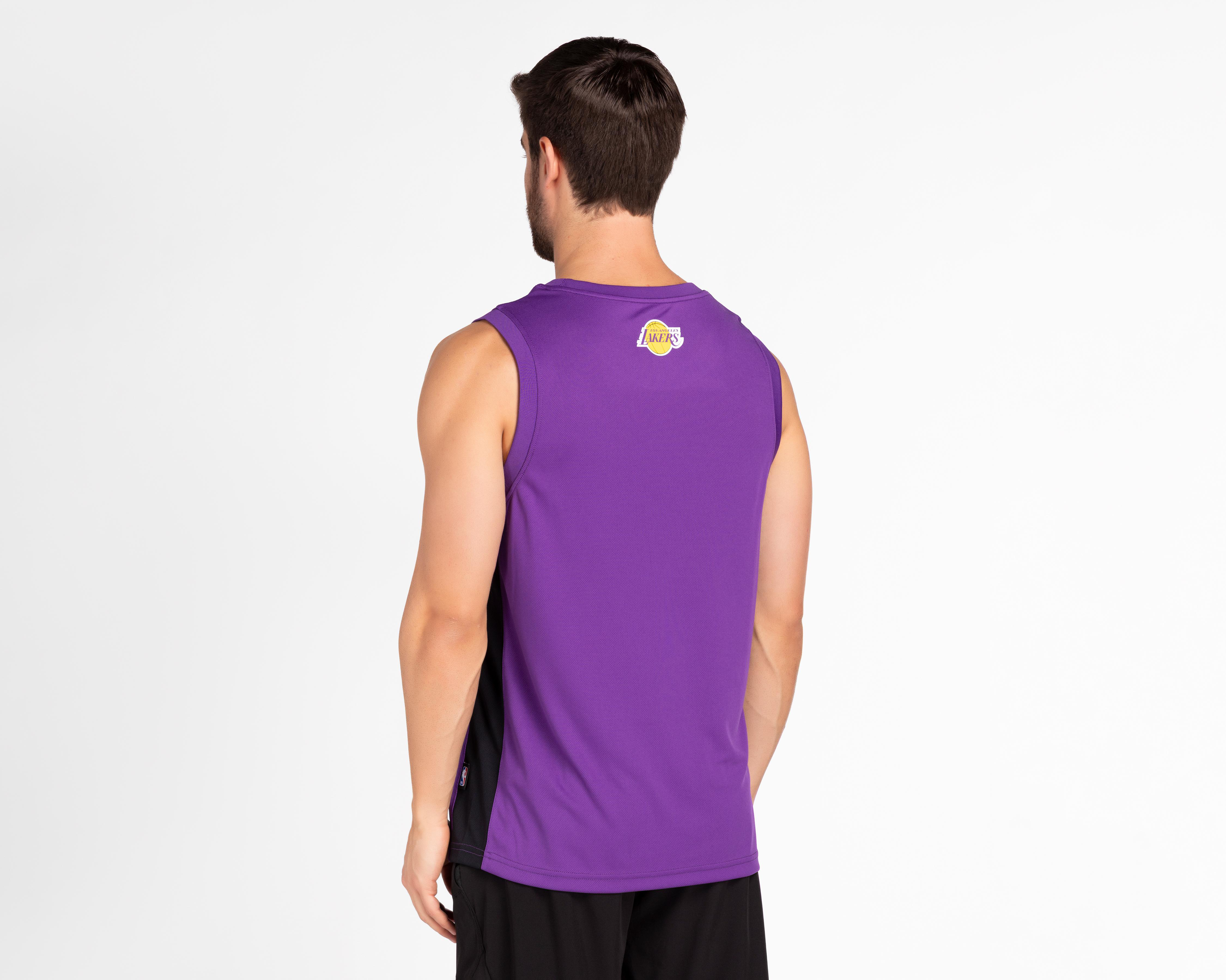 Foto 2 | Playera NBA Los Angeles Lakers para Hombre