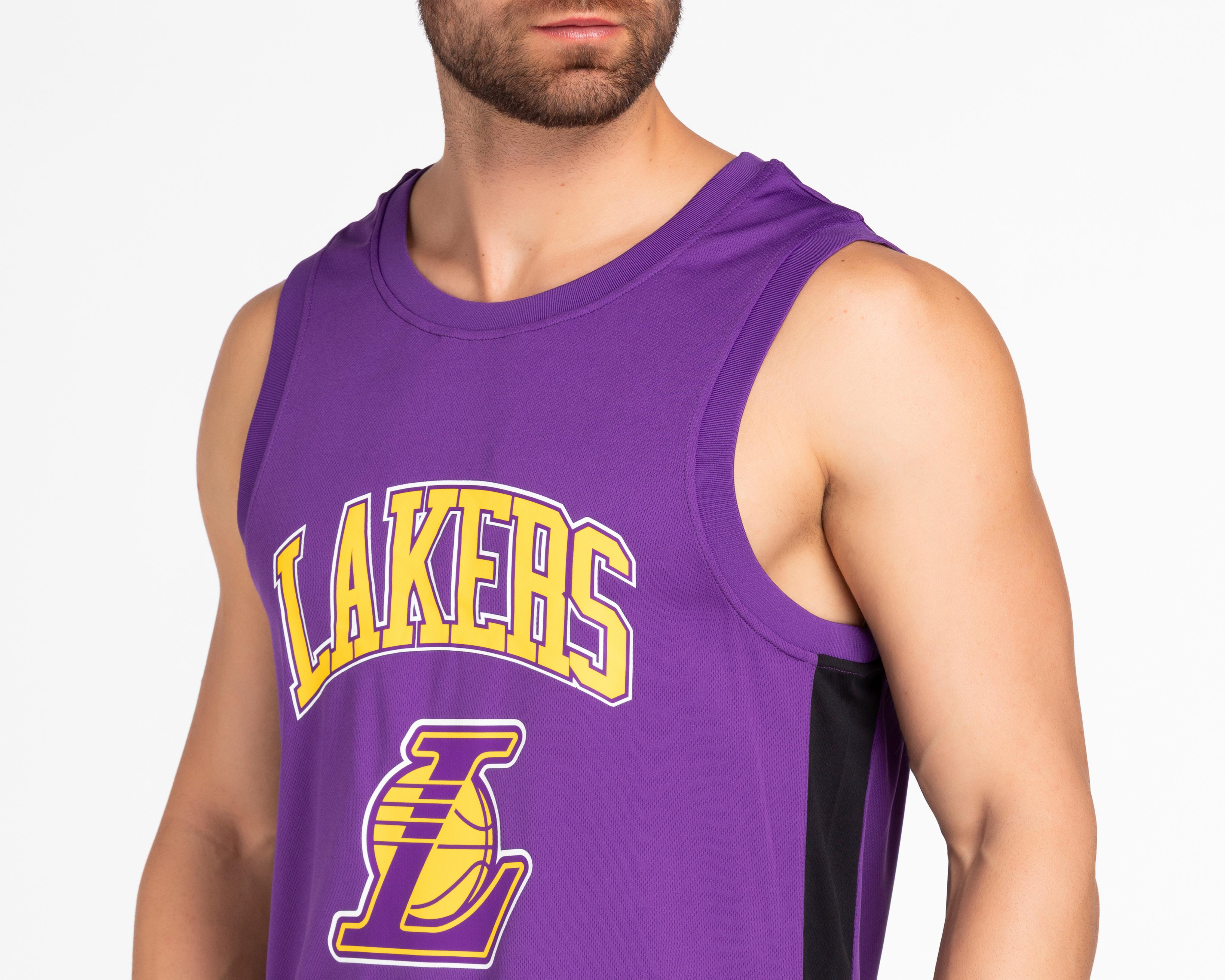 Foto 4 pulgar | Playera NBA Los Angeles Lakers para Hombre