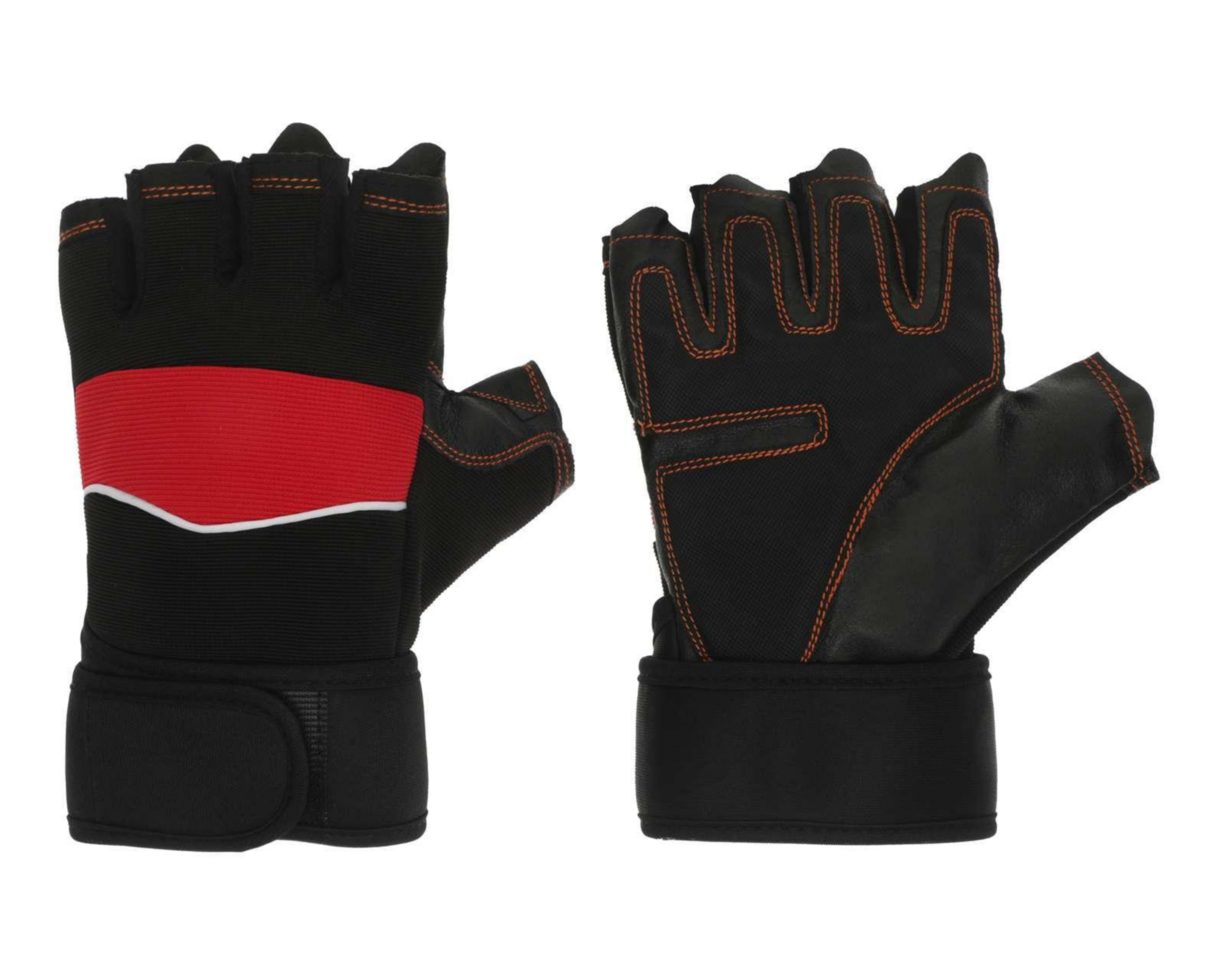 Guantes para Gimnasio Sportline Rojos