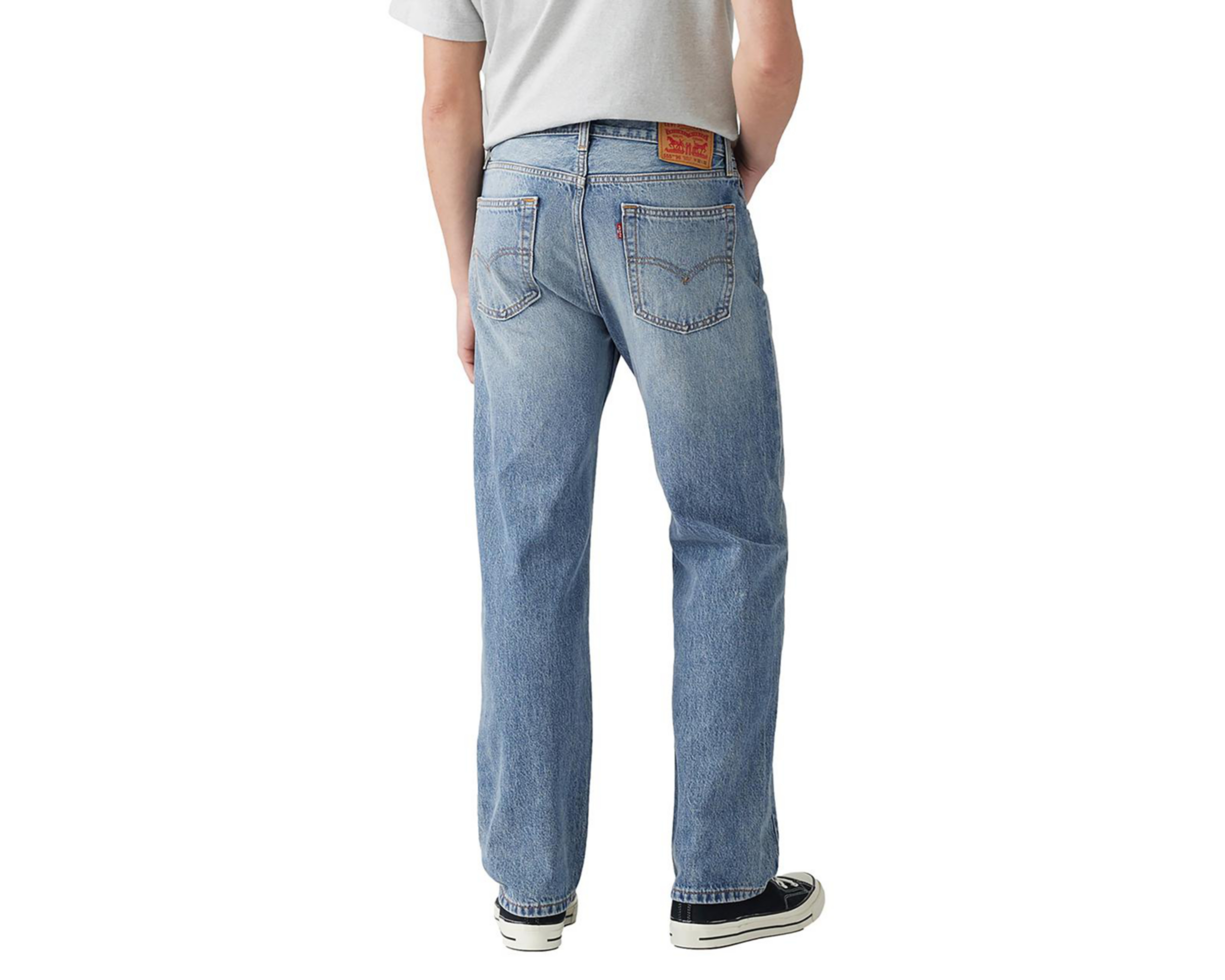 Foto 4 pulgar | Jeans Relaxed Straight Levi's 555 para Hombre