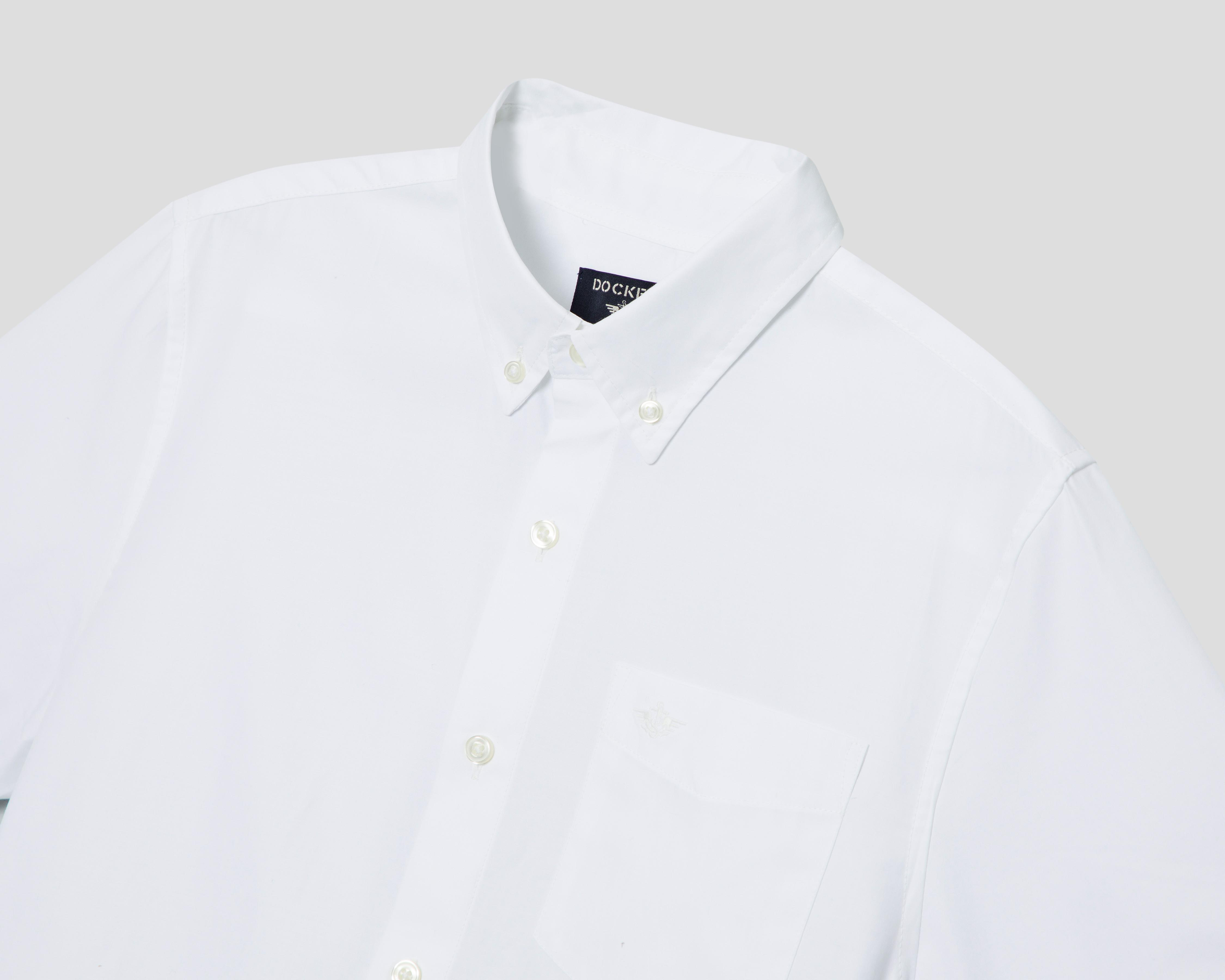 Foto 3 | Camisa Casual Dockers Regular Liso para Hombre