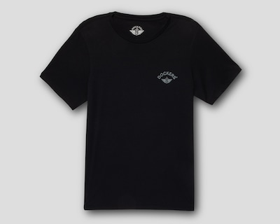 Foto 1 | Playera de Cuello Redondo Negra Dockers para Hombre