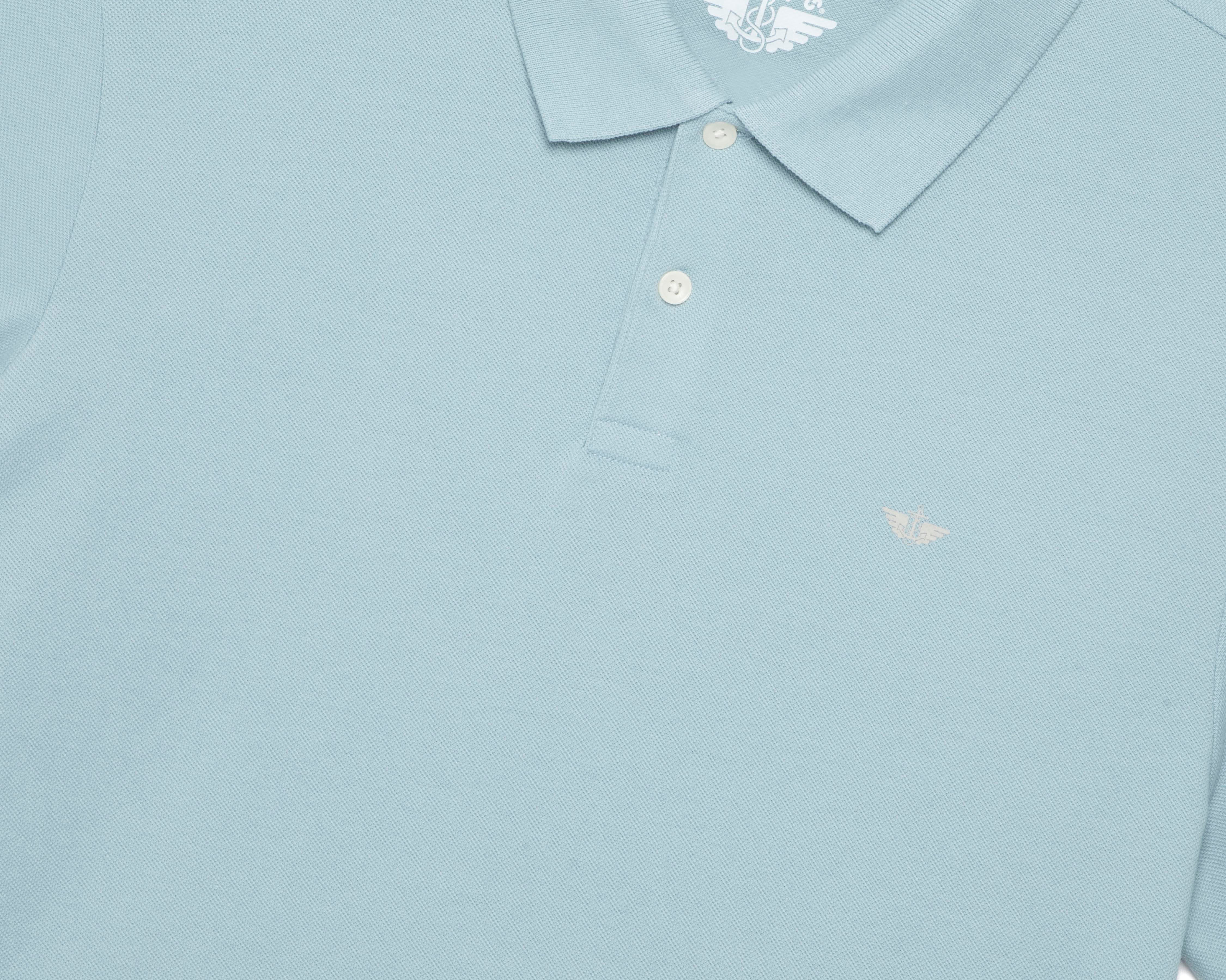 Foto 4 pulgar | Playera Polo Dockers Azul para Hombre