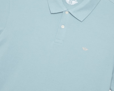 Foto 3 | Playera Polo Dockers Azul para Hombre