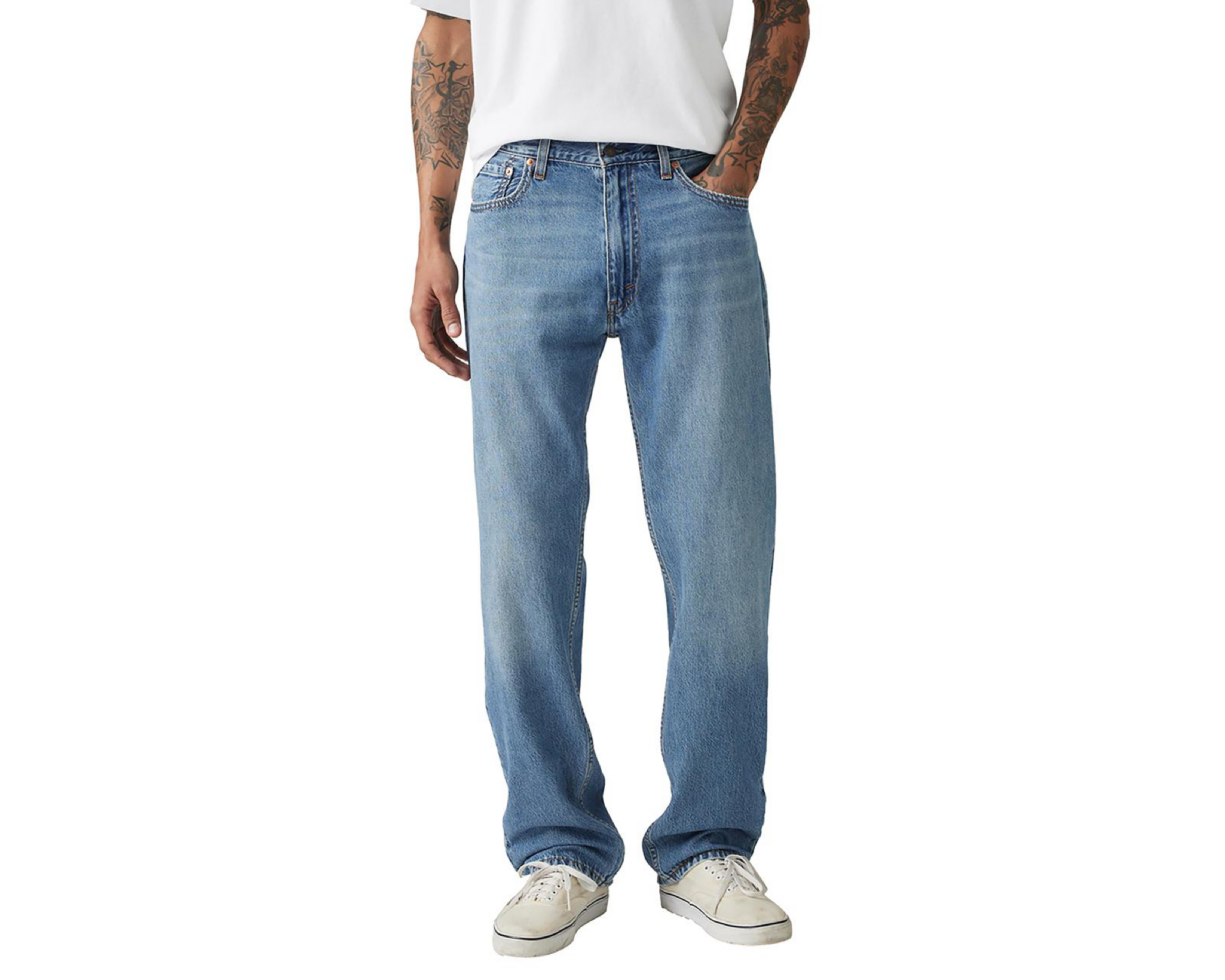 Foto 2 pulgar | Jeans Straight Levi's 555 para Hombre