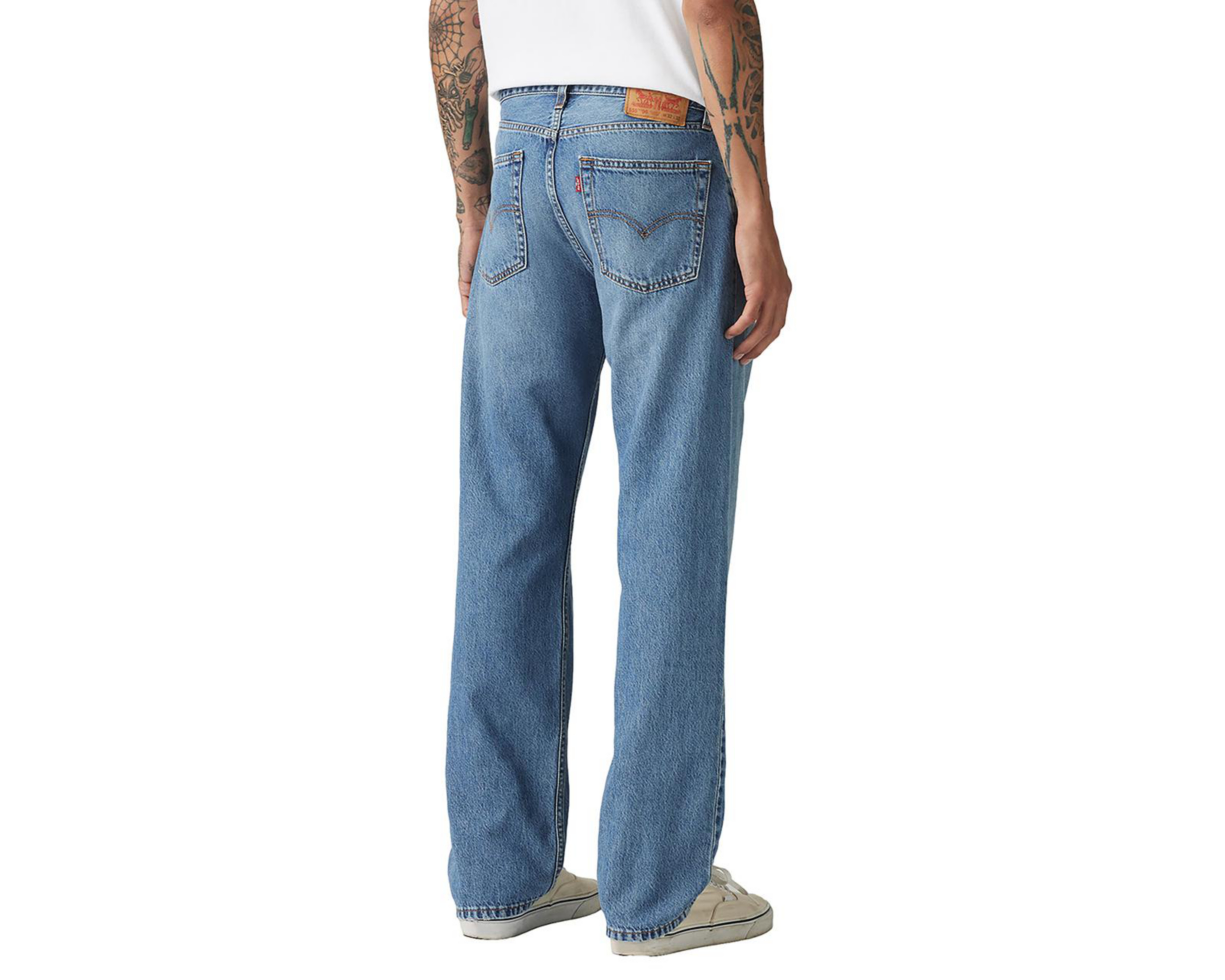 Foto 4 pulgar | Jeans Straight Levi's 555 para Hombre