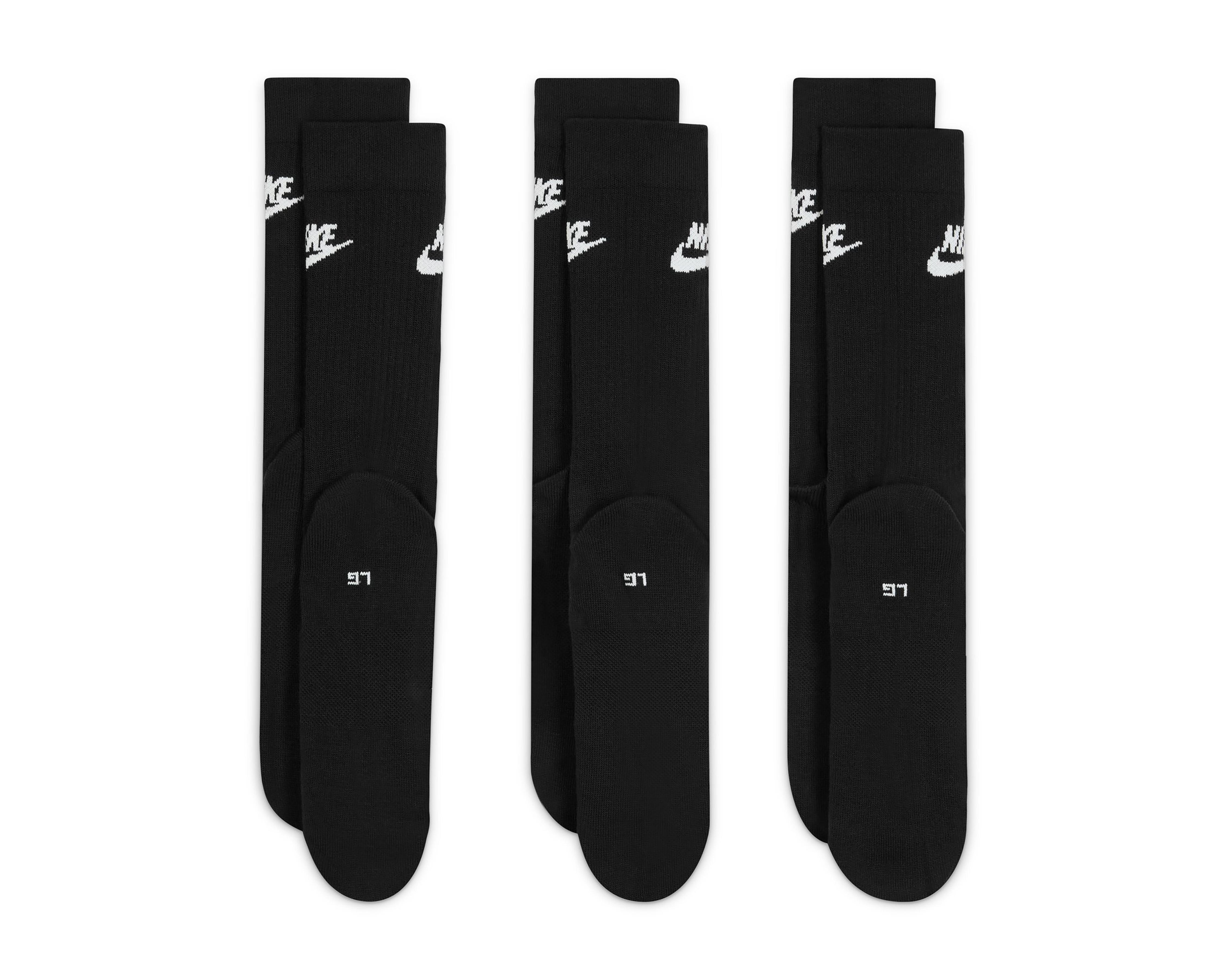 Foto 4 pulgar | Calcetas Deportivas Nike Everyday Essential para Hombre 3 Pares