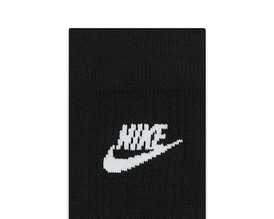 Foto 4 | Calcetas Deportivas Nike Everyday Essential para Hombre 3 Pares
