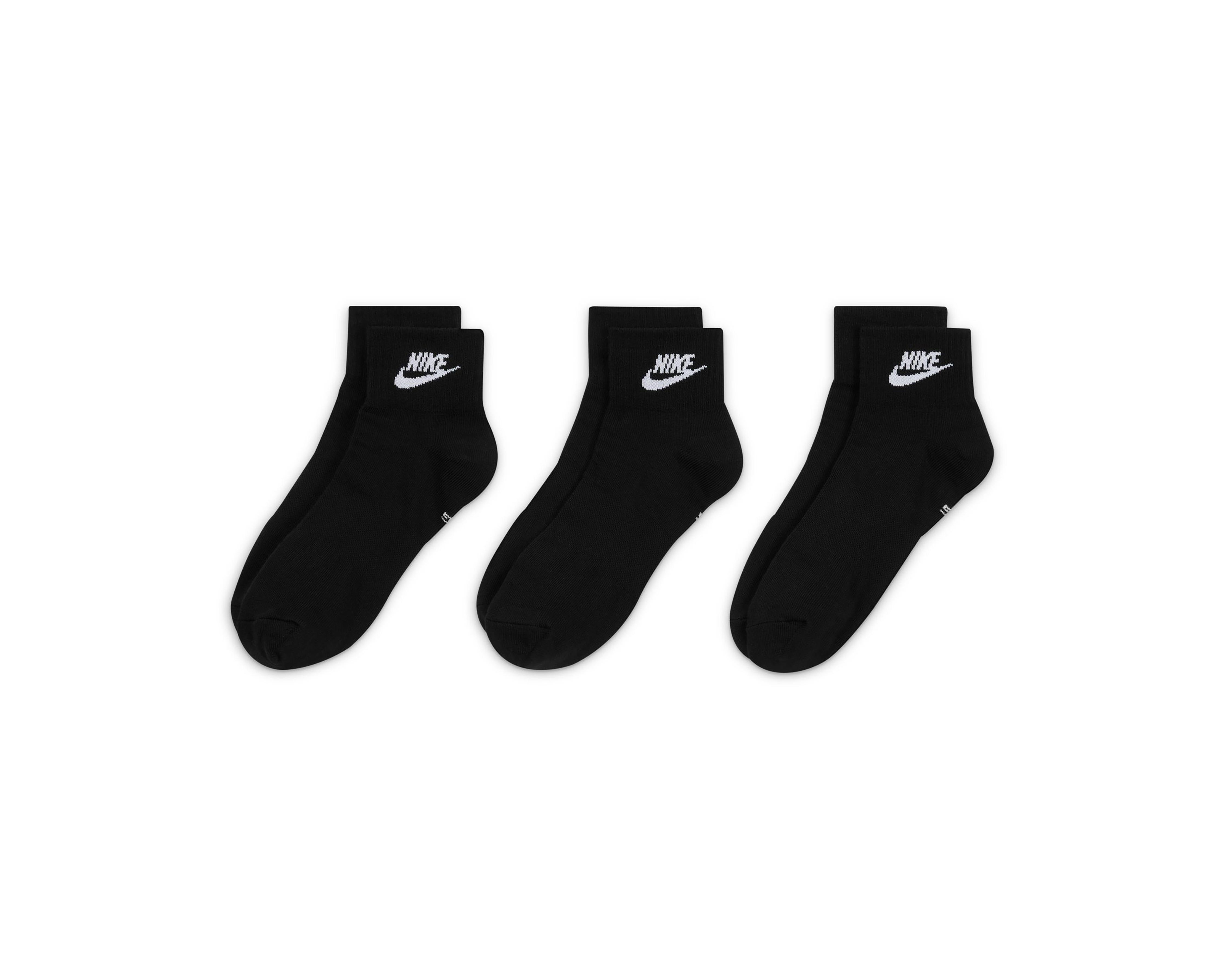 Foto 3 pulgar | Calcetas Nike 22 Everyday Essential Unisex 3 Pares