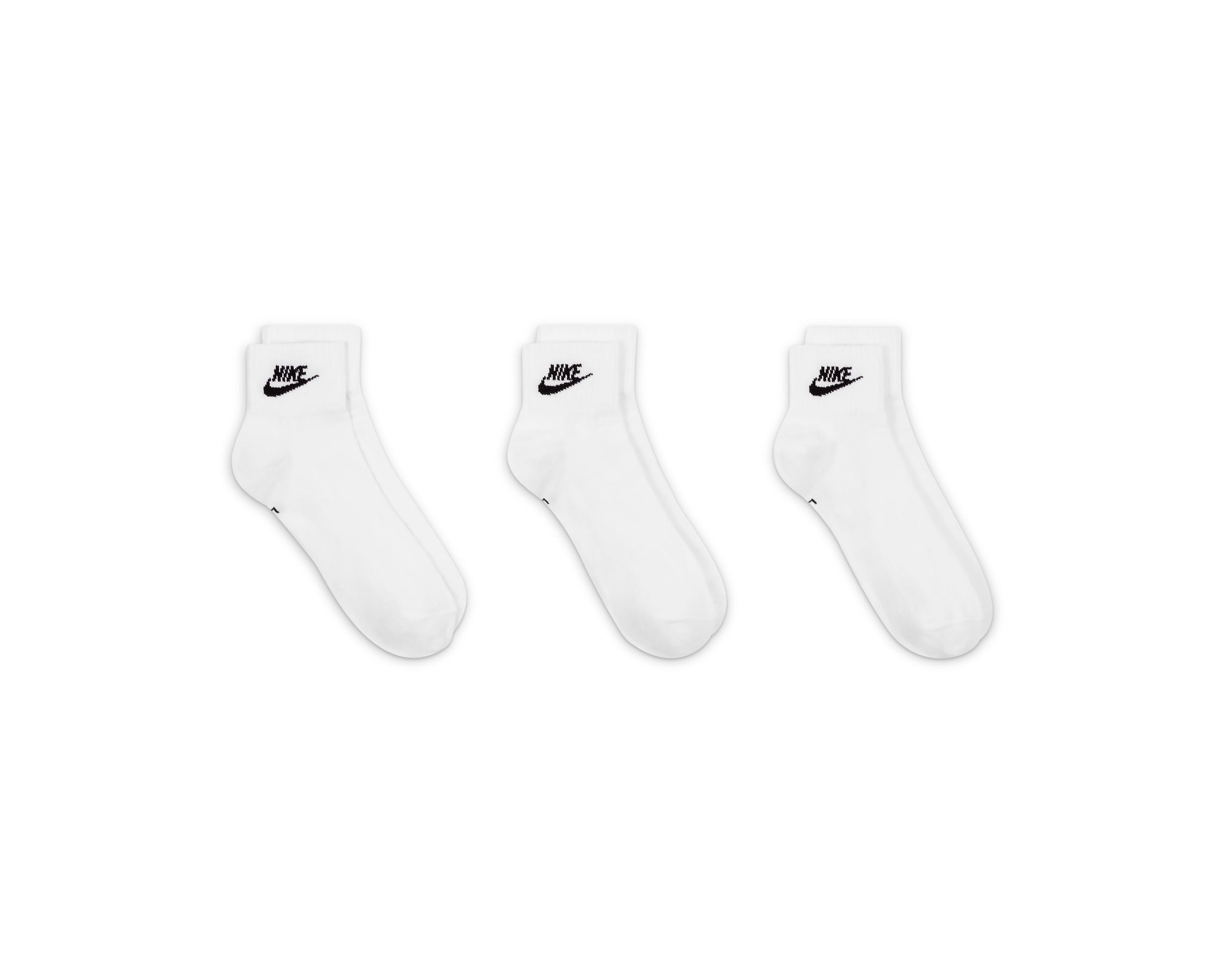 Foto 4 pulgar | Calcetas Deportivas Nike Everyday Essential para Hombre 3 pares