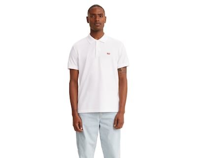 Foto 1 | Playera Polo Levi's Blanca para Hombre