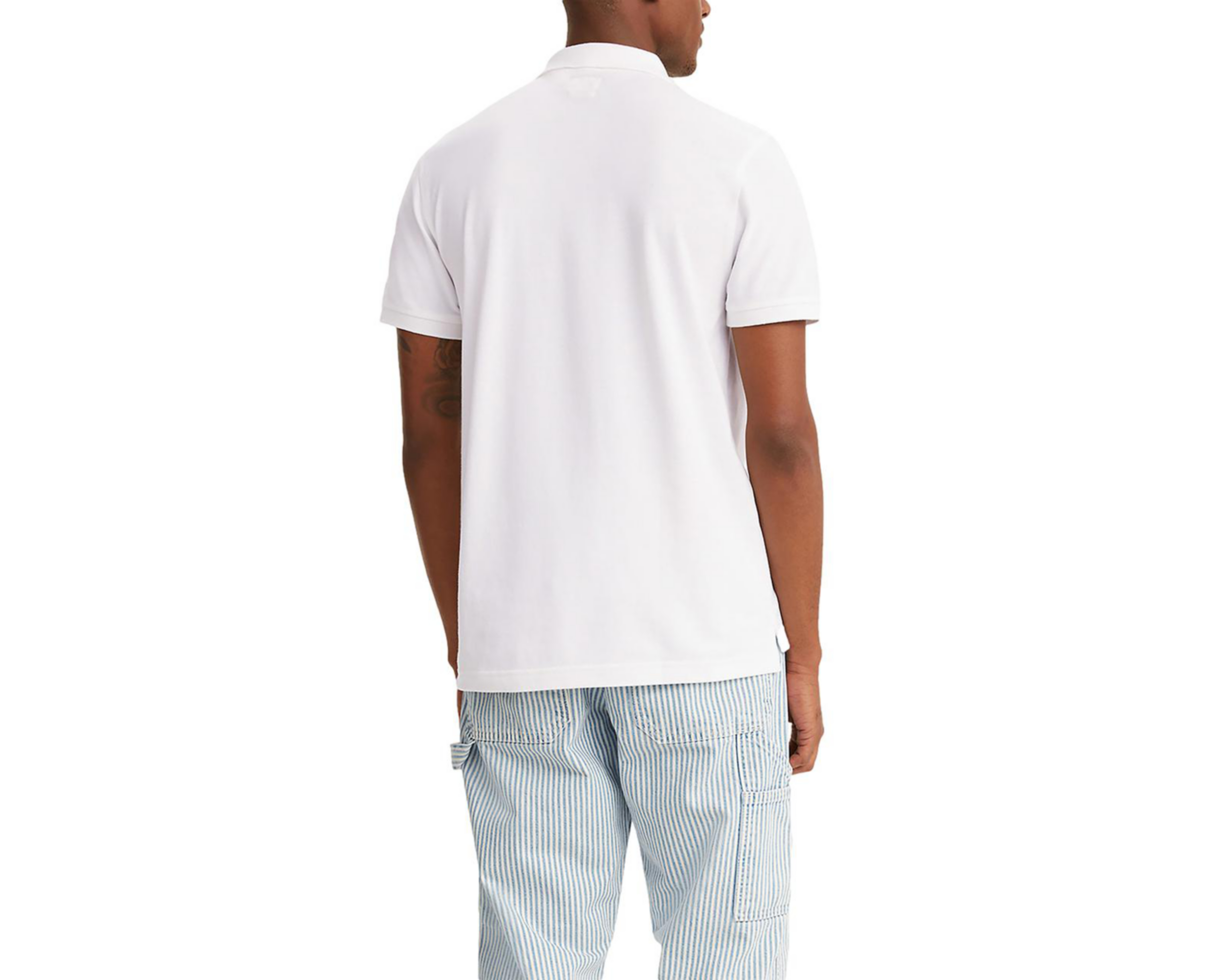 Foto 5 pulgar | Playera Polo Levi's Blanca para Hombre