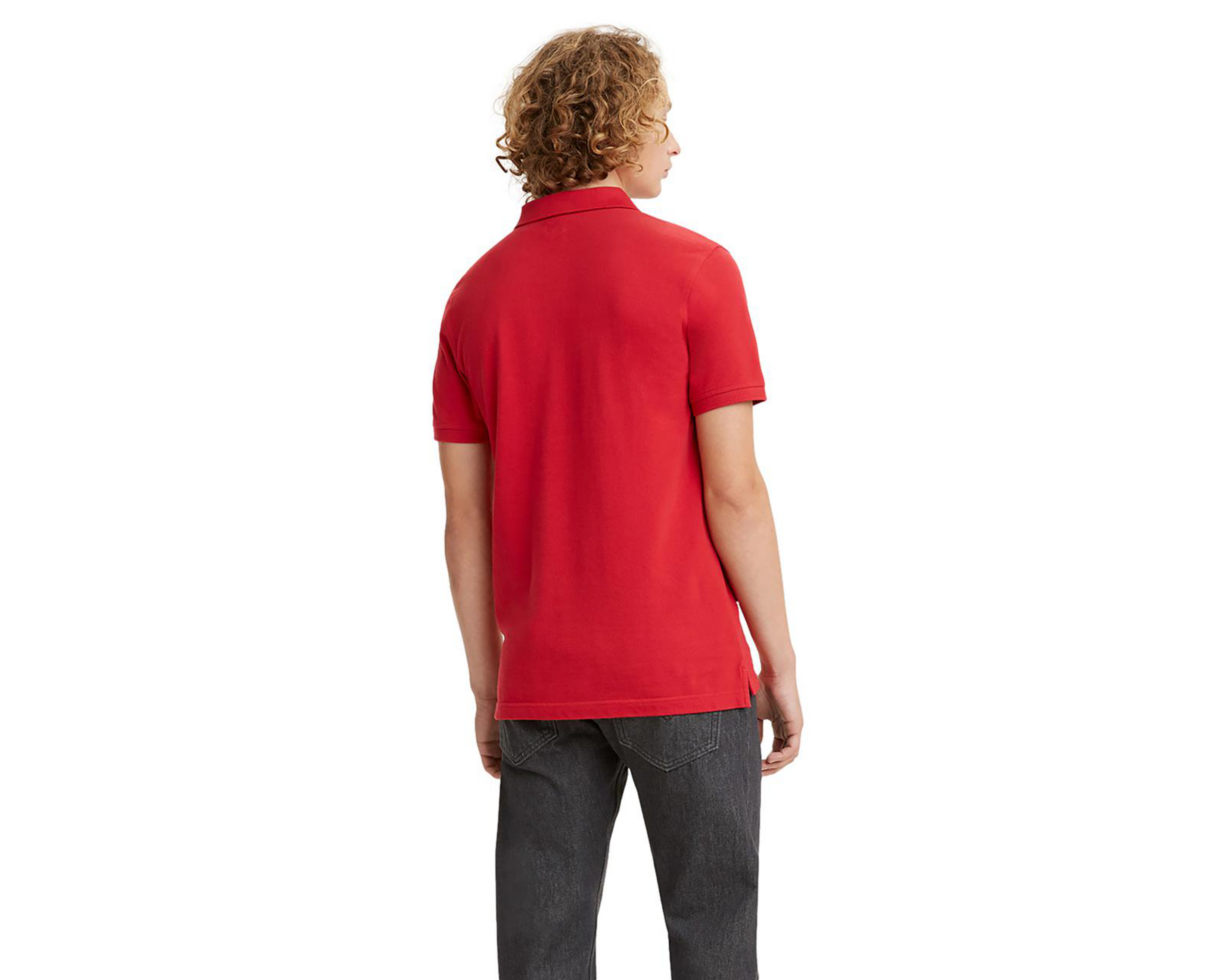 Foto 3 pulgar | Playera Polo Levi's Roja para Hombre